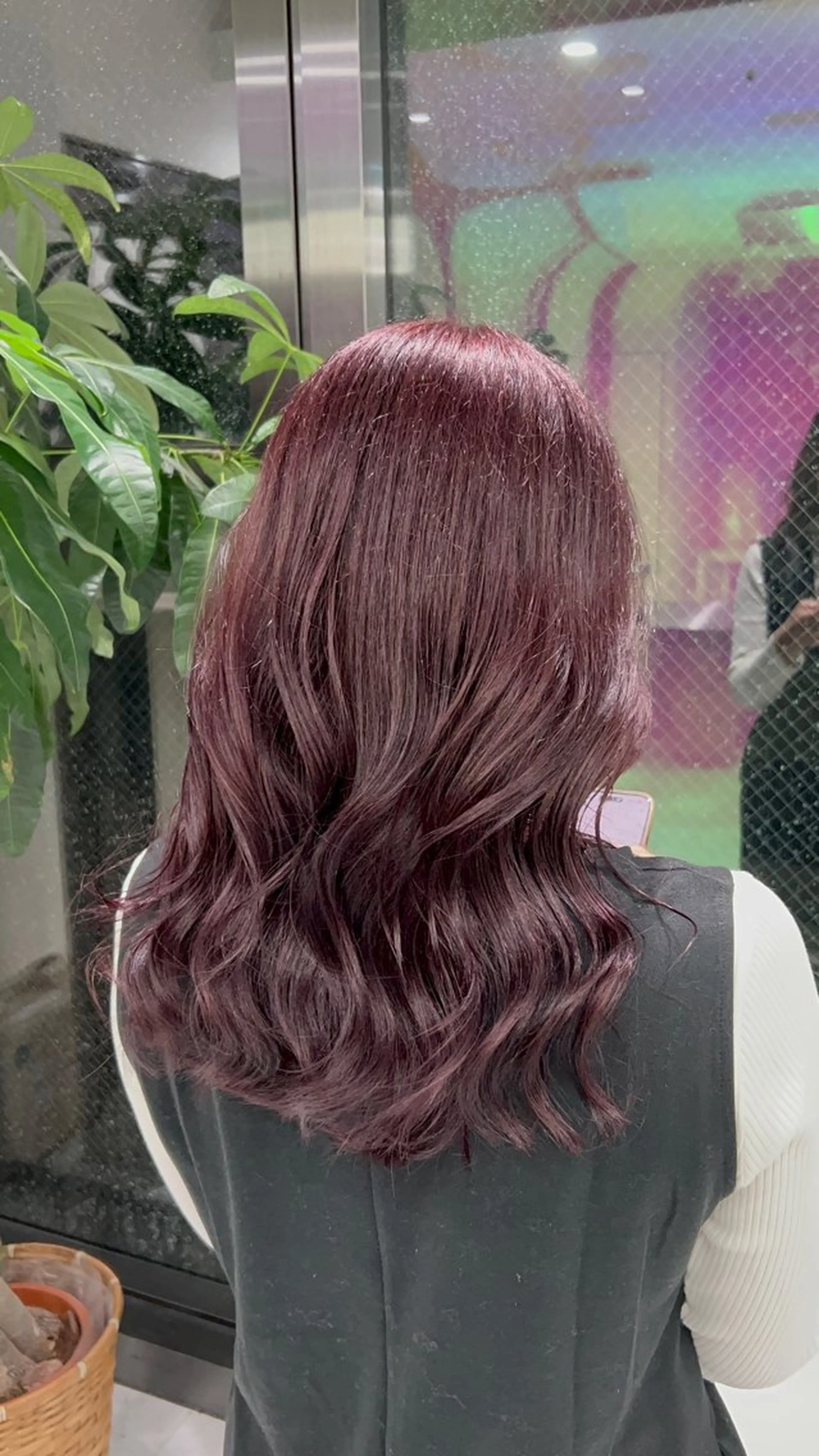 セミロング カラー ヘアアレンジ カット ヘアカラー ヘアセット ブリーチなしの達人 🌈KAITOのヘアスタイル