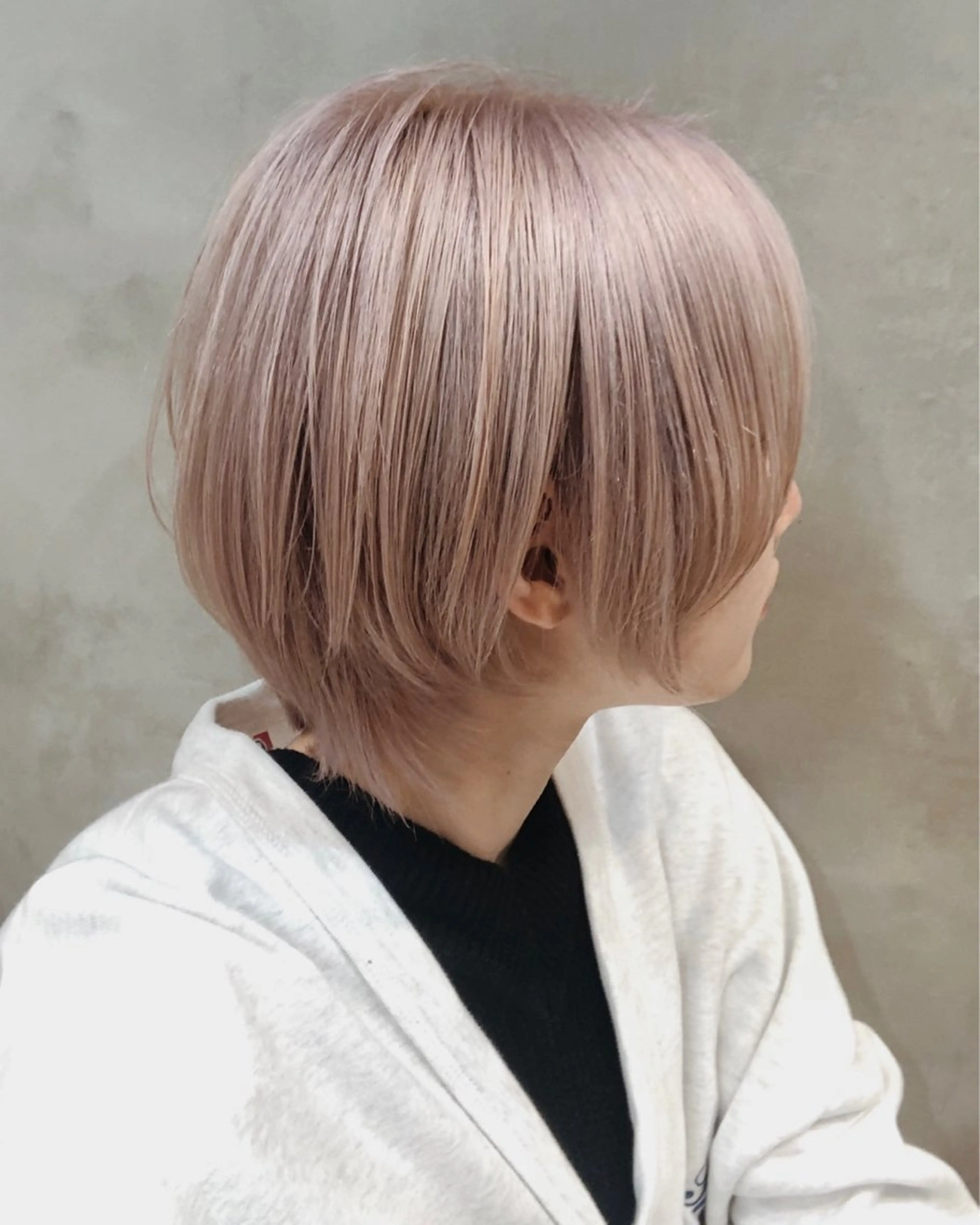 ショート カラー パーマ ヘアアレンジ ハンサムショート 丸みショート くびれヘア ショートヘア ショートヘア原宿 fifth コシのヘアスタイル