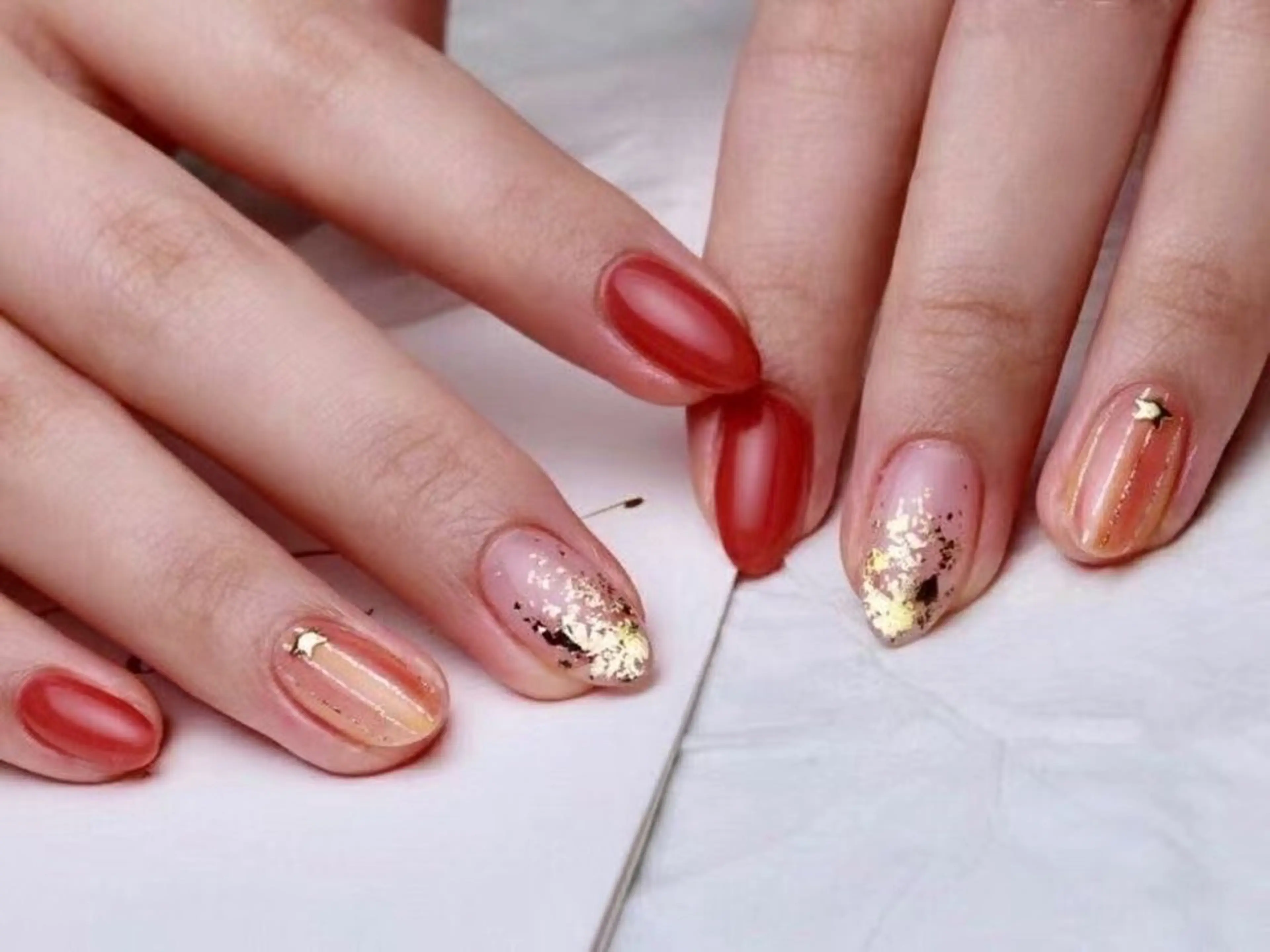 ネイル ハンドネイル ハンドケア Lien_リエン うめのネイルデザイン