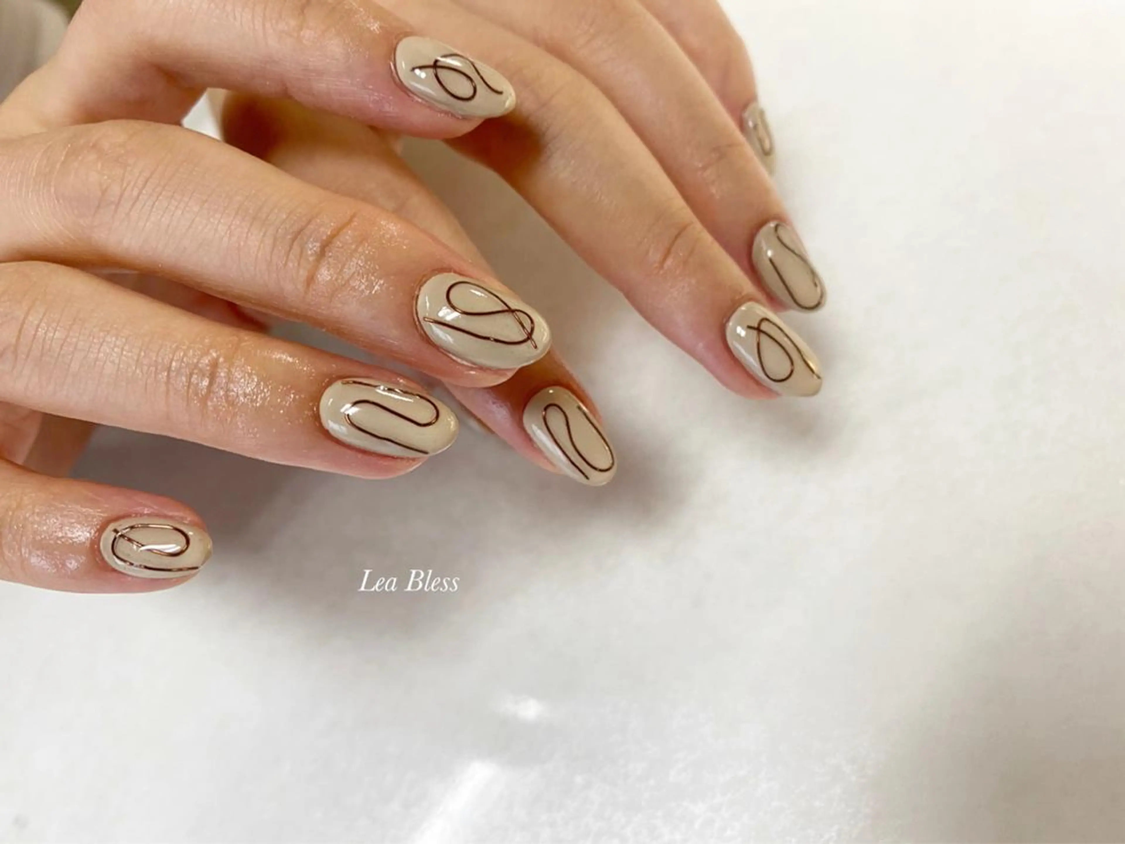 ネイル ハンドネイル Lea Bless 河原町のネイルデザイン