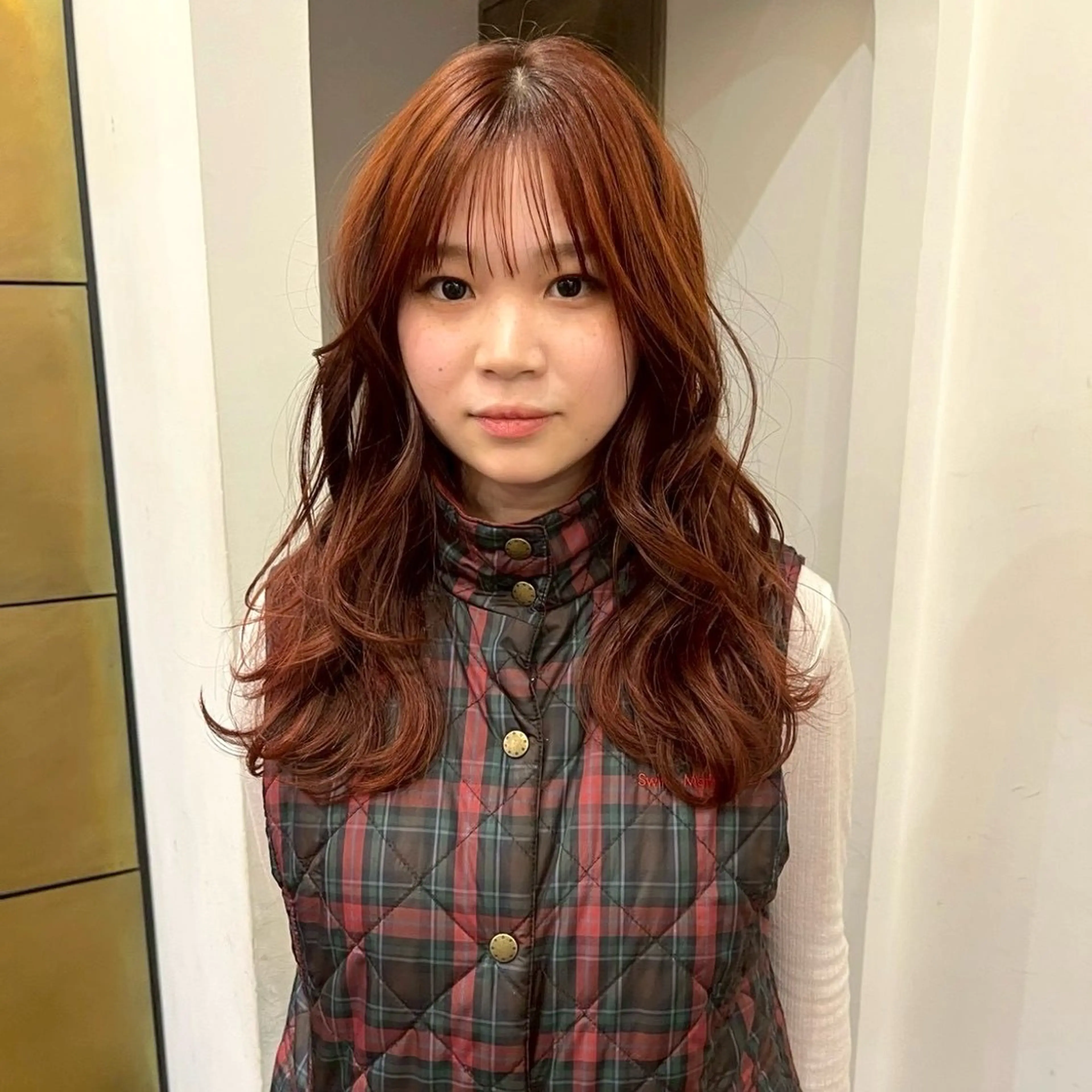 【ミニモ限定50%off】カット+透明感カラー+3stepトリートメントの写真