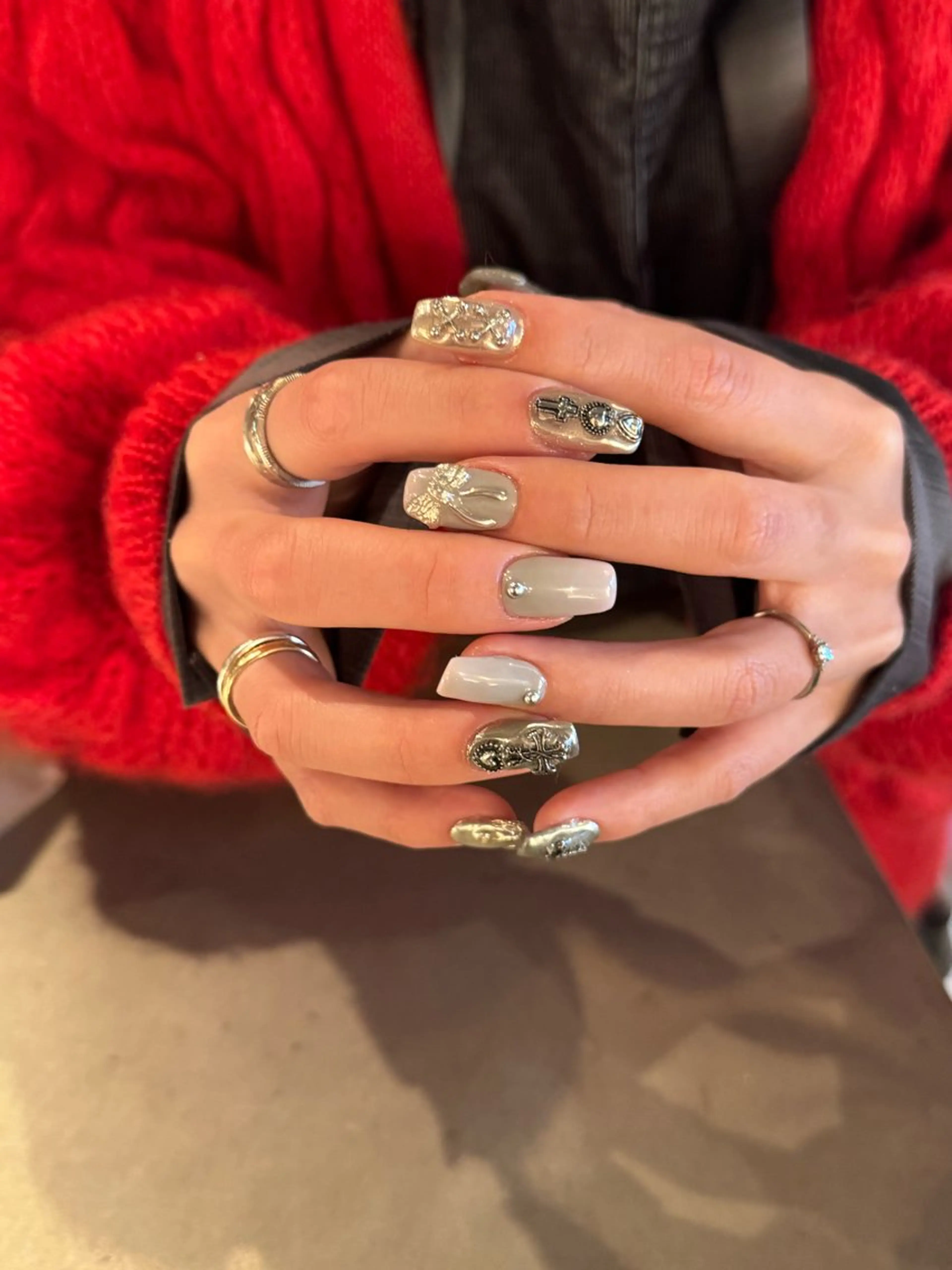 ネイル ハンドネイル にしぐち はるかのネイルデザイン