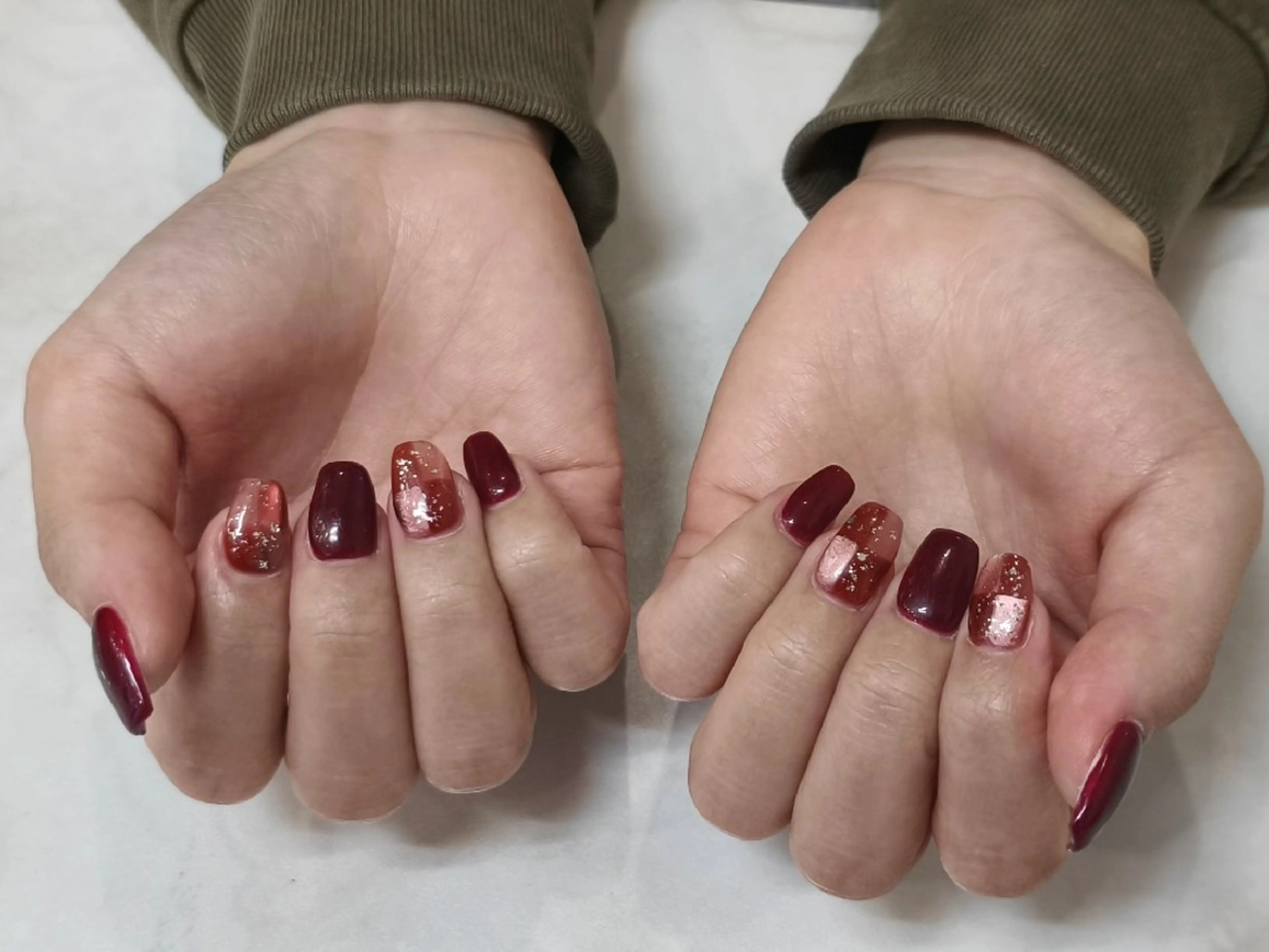 ネイル マグネットネイル ハンドネイル salon Noirのネイルデザイン