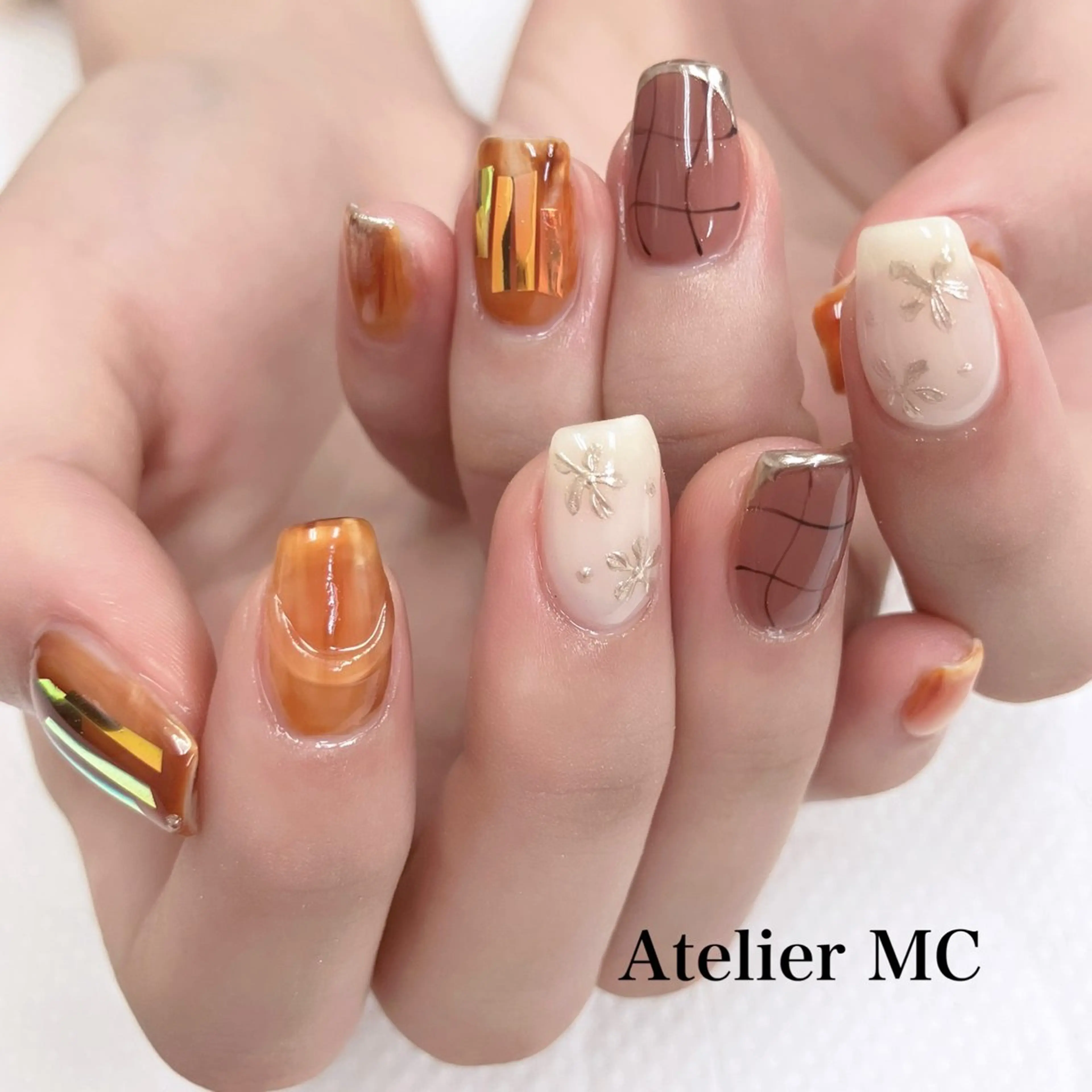 ネイル ハンドネイル アトリエ エムシー 【新富町・東銀座】のネイルデザイン