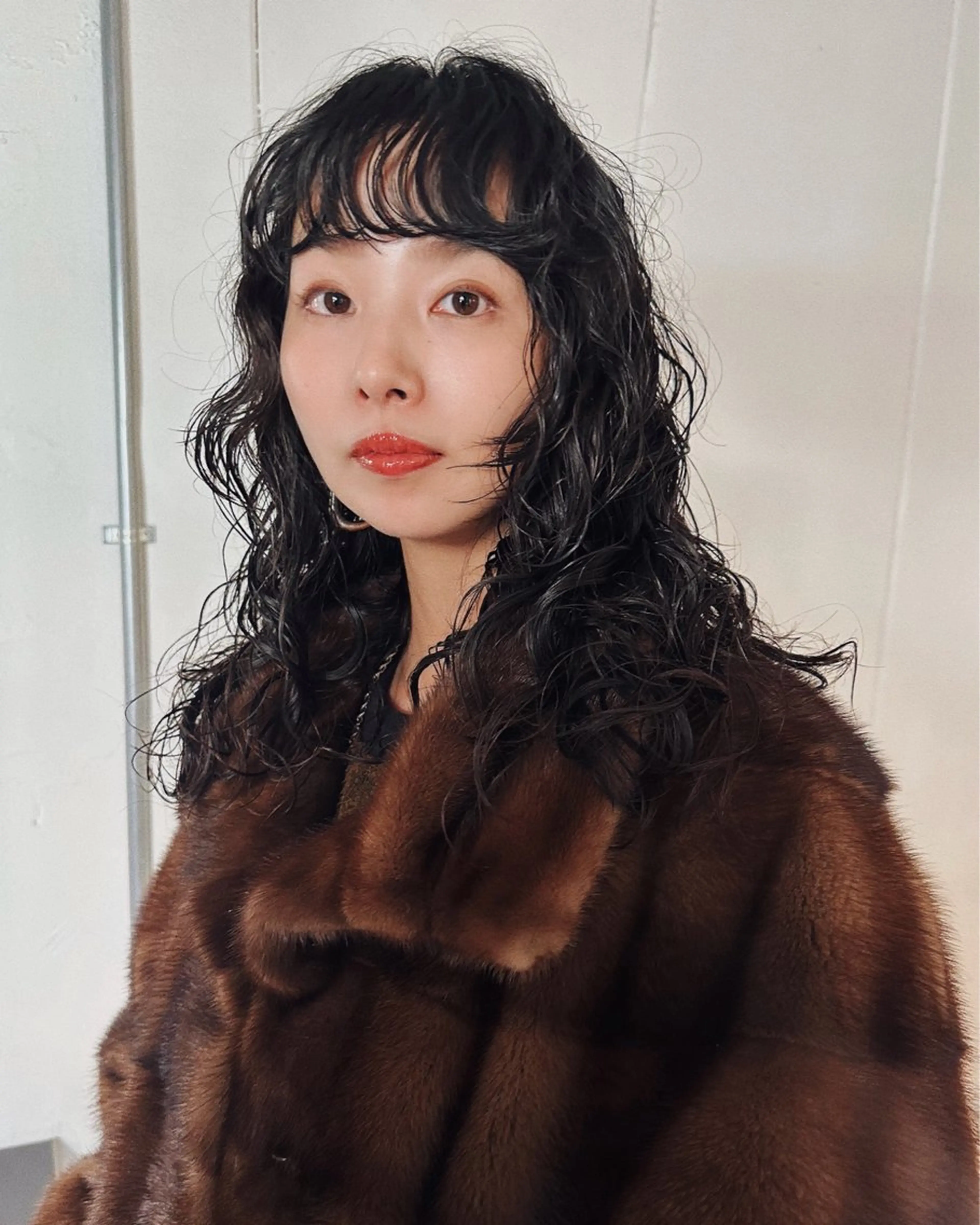 セミロング パーマ カット パーマ レイヤー/パーマ /ウルフ/nabeのヘアスタイル