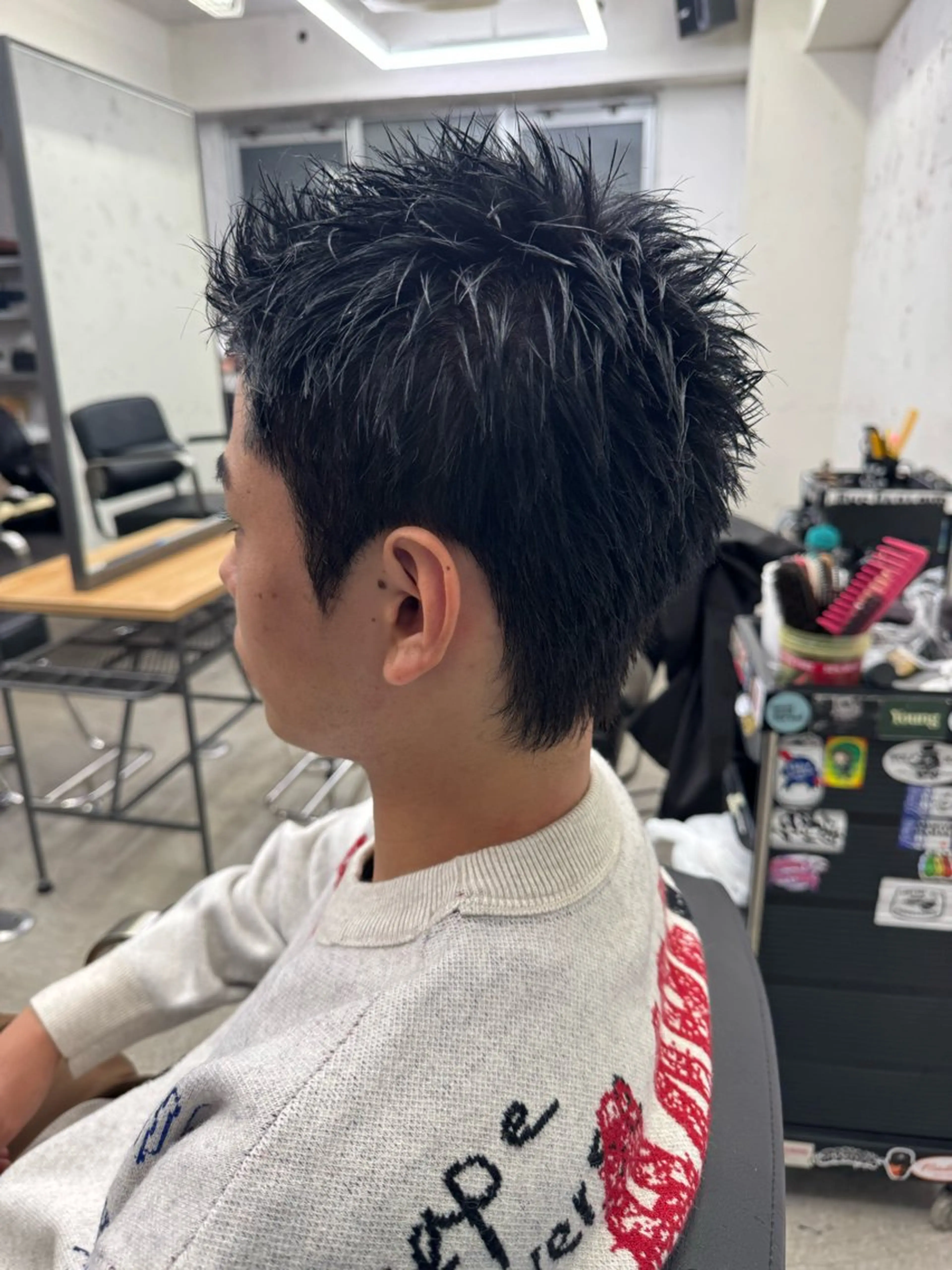 ショート メンズ メンズショート スパイキーショート 刈り上げ ショートヘア カット トリートメント 💈メンズ特化💈 TASUKUのヘアスタイル