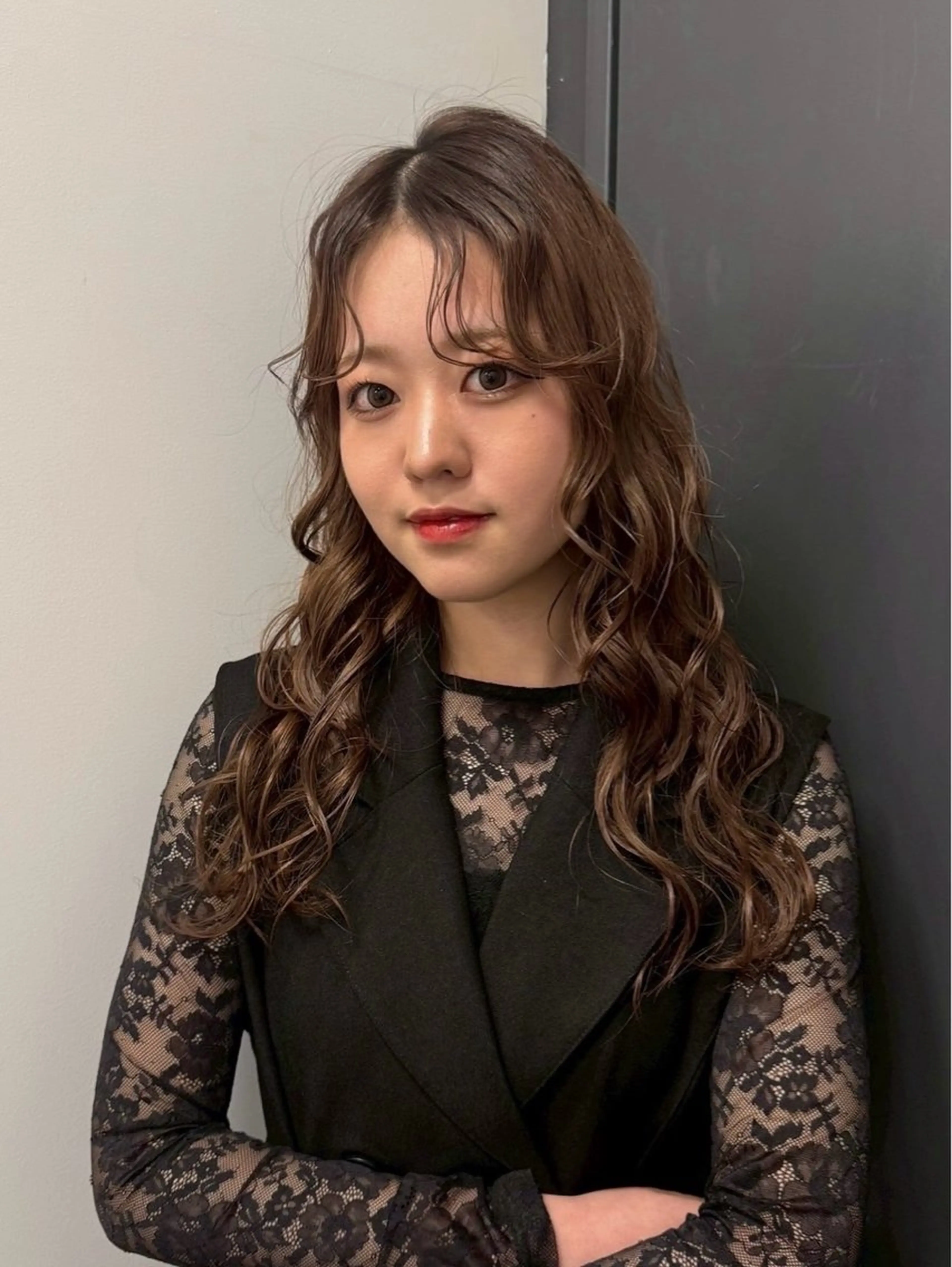 セミロング カラー ヘアカラー トリートメント "Daisy" Rio /大名・天神のヘアスタイル