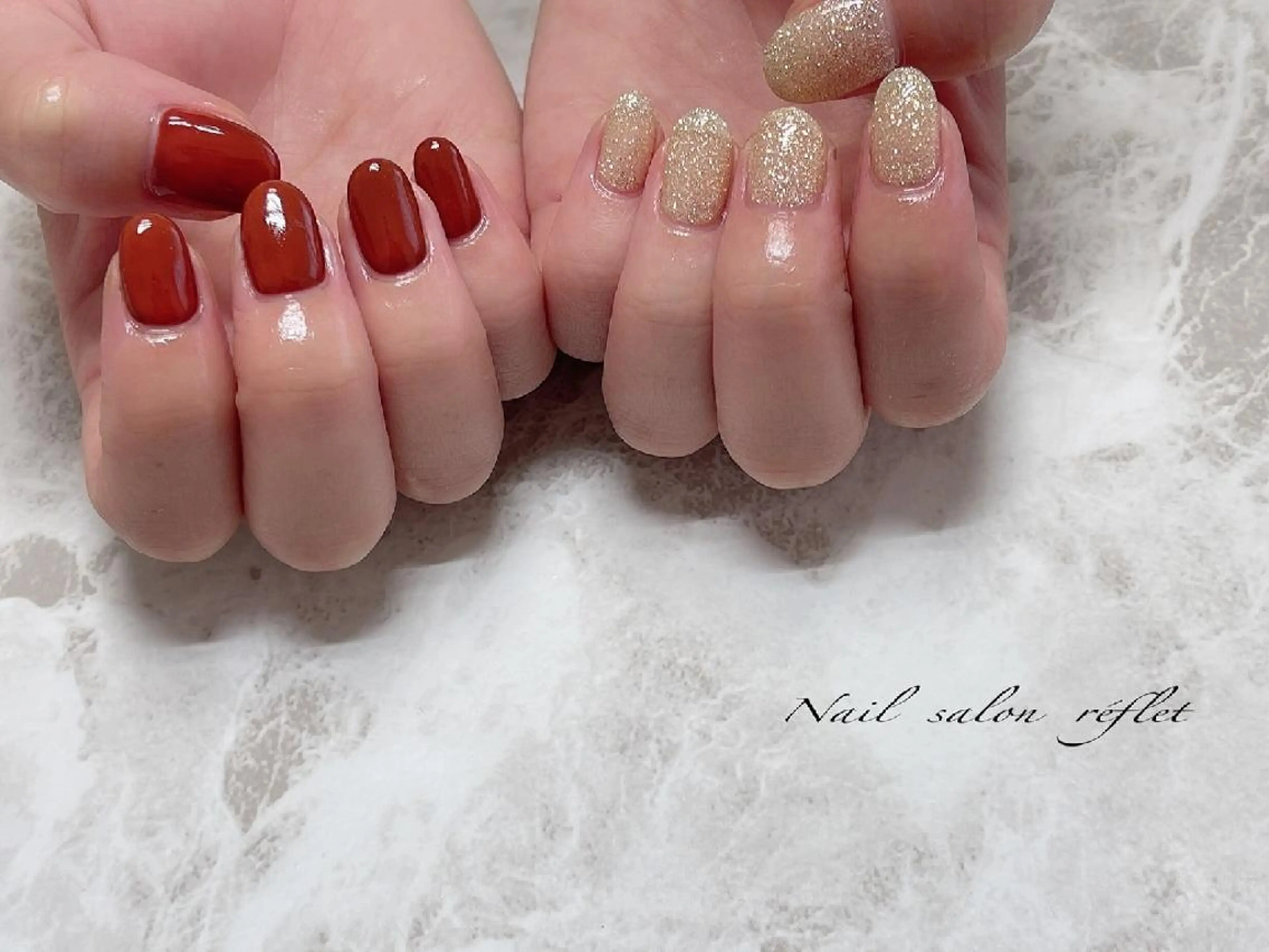 ネイル ハンドネイル Nailsalon Lebelのネイルデザイン