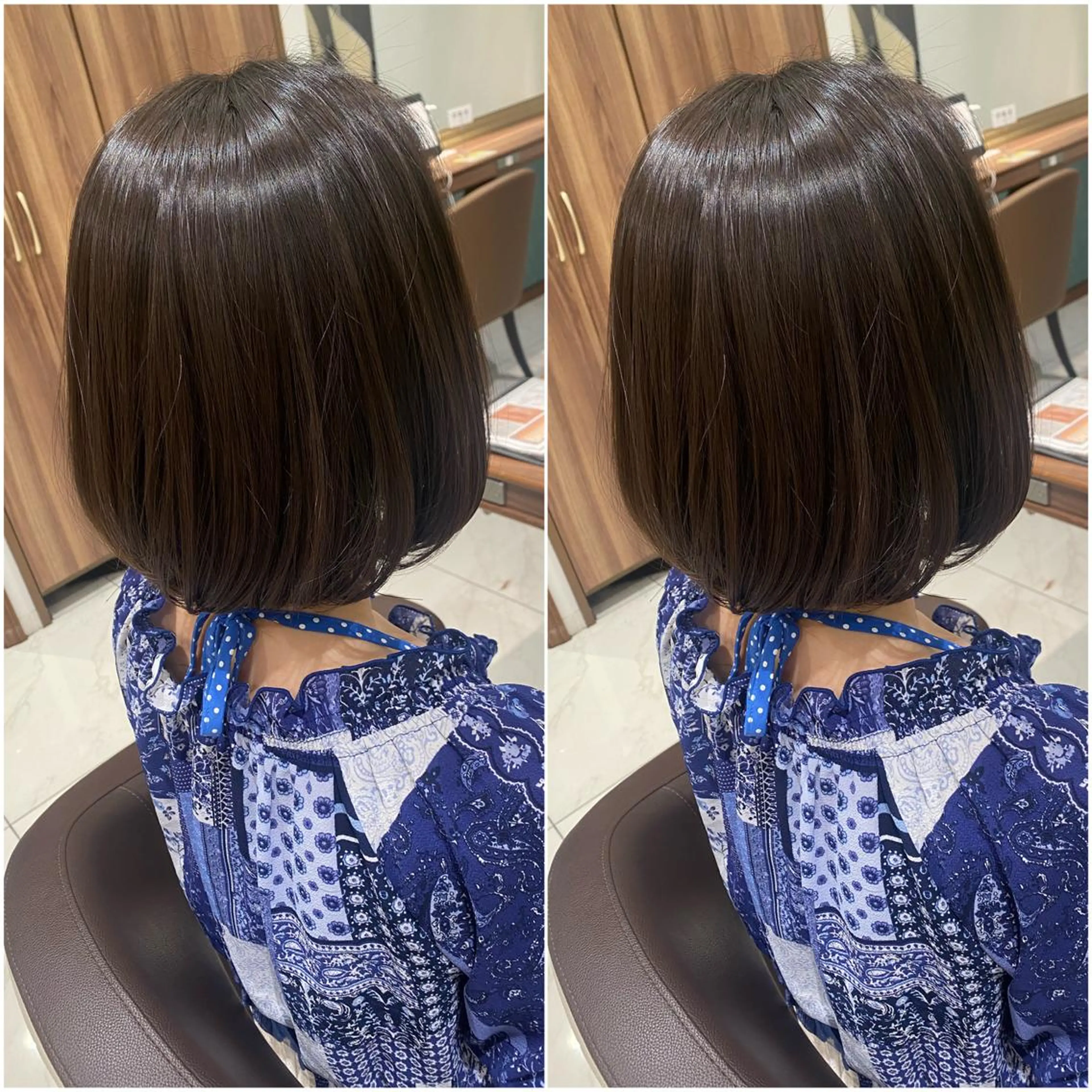 ショート 全席個室　暖色カラー Zina松園優香🌸のヘアスタイル