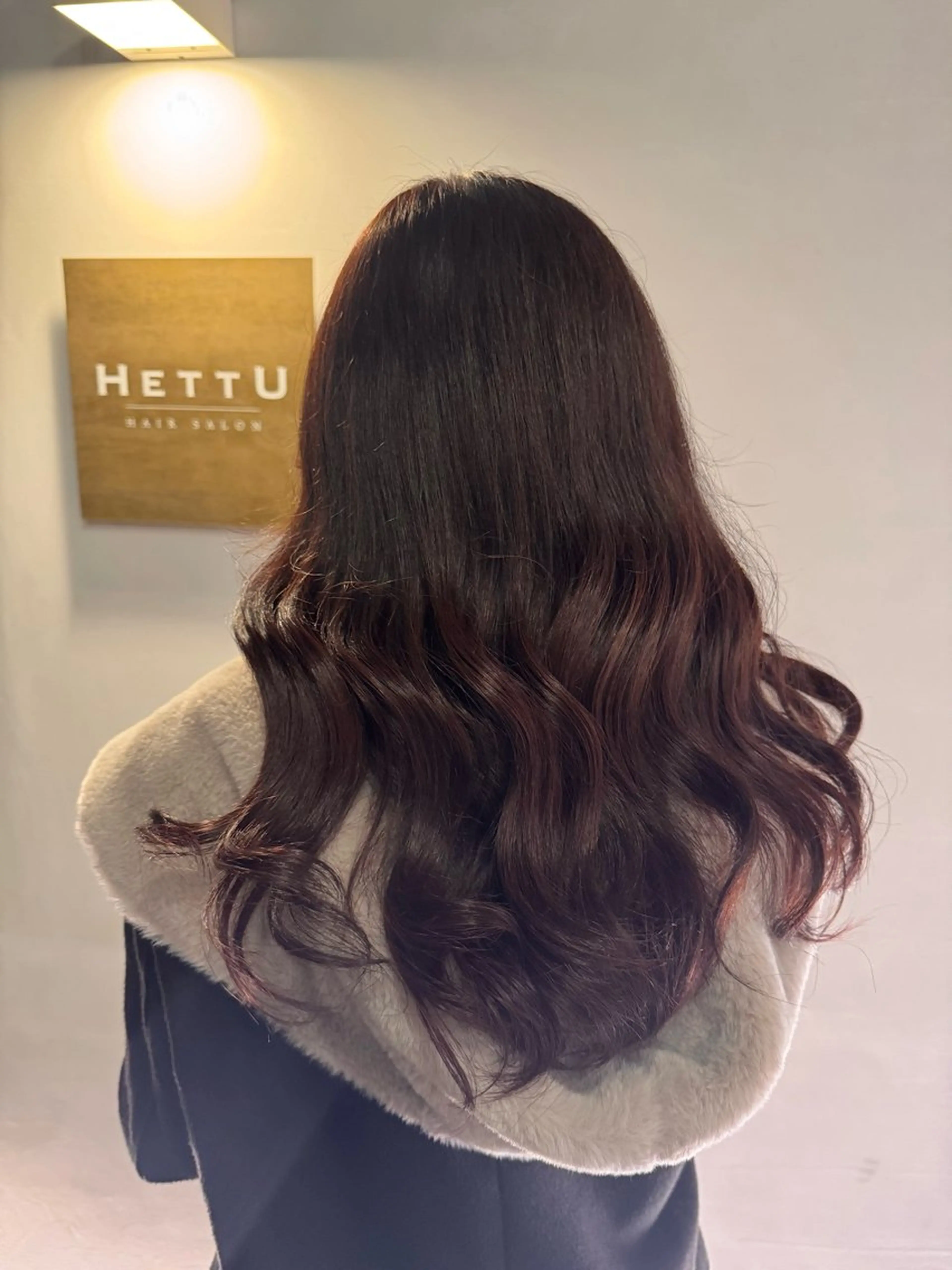 ロング カラー ハガ コトコのヘアスタイル