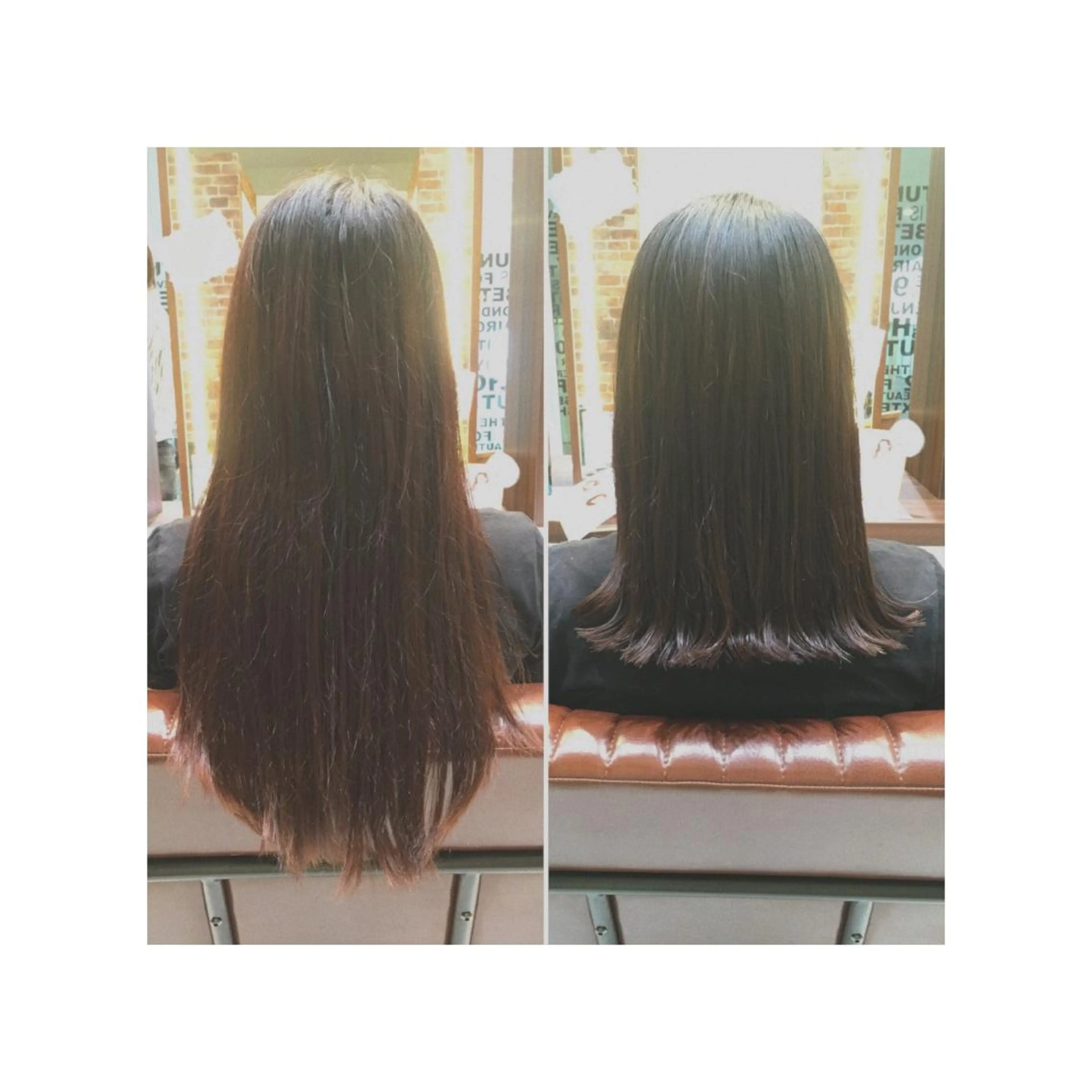 ミディアム 外ハネヘア なかの たくみのヘアスタイル