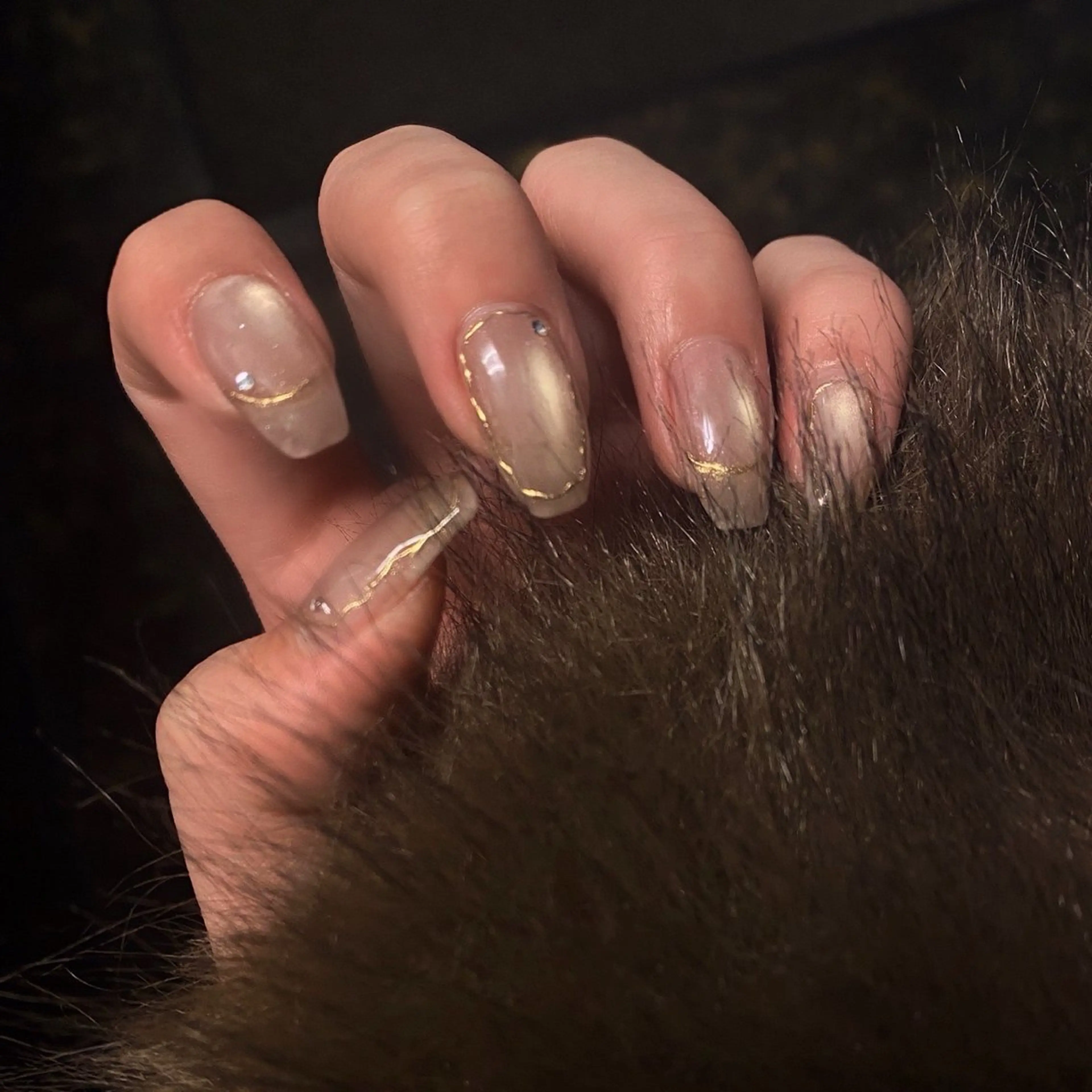 ネイル ニュアンスネイル オフィスネイル シンプルネイル ブライダルネイル ハンドネイル _____jays nailのネイルデザイン
