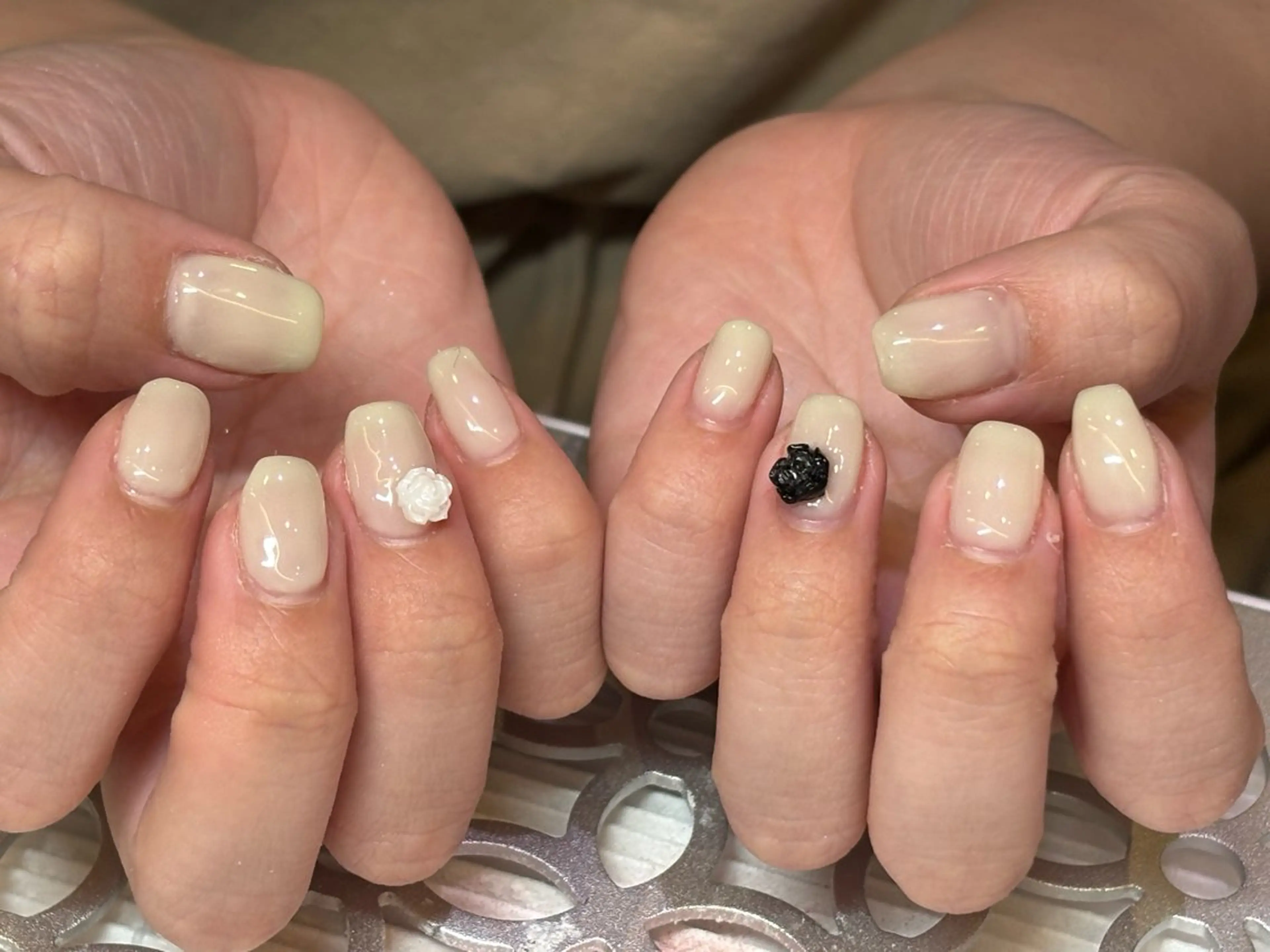 ネイル ハンドネイル うみ /練習モデル様募集中のネイルデザイン