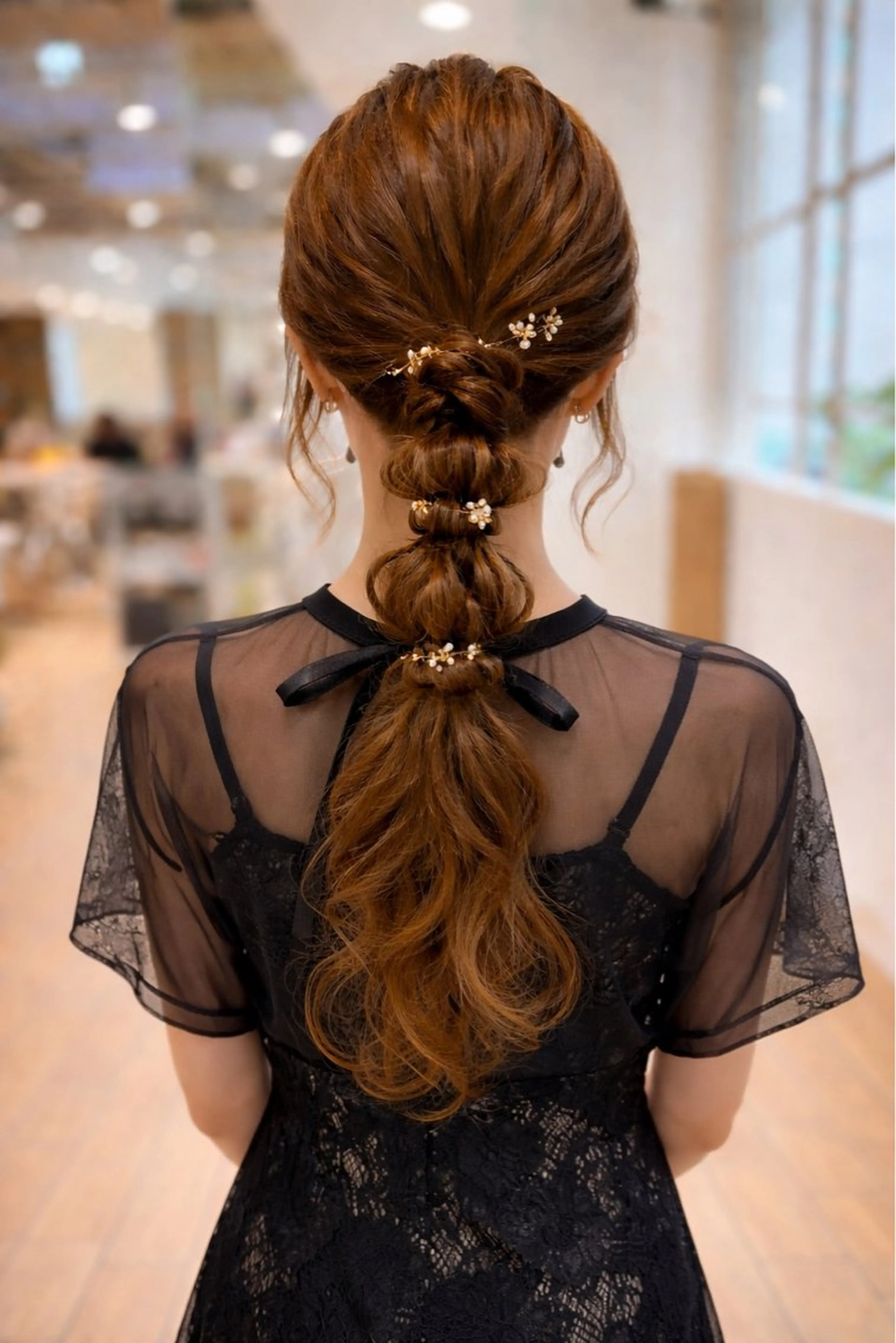 ロング ヘアセット 表参道/アレンジ💐 /艶カラー/kahoのヘアスタイル