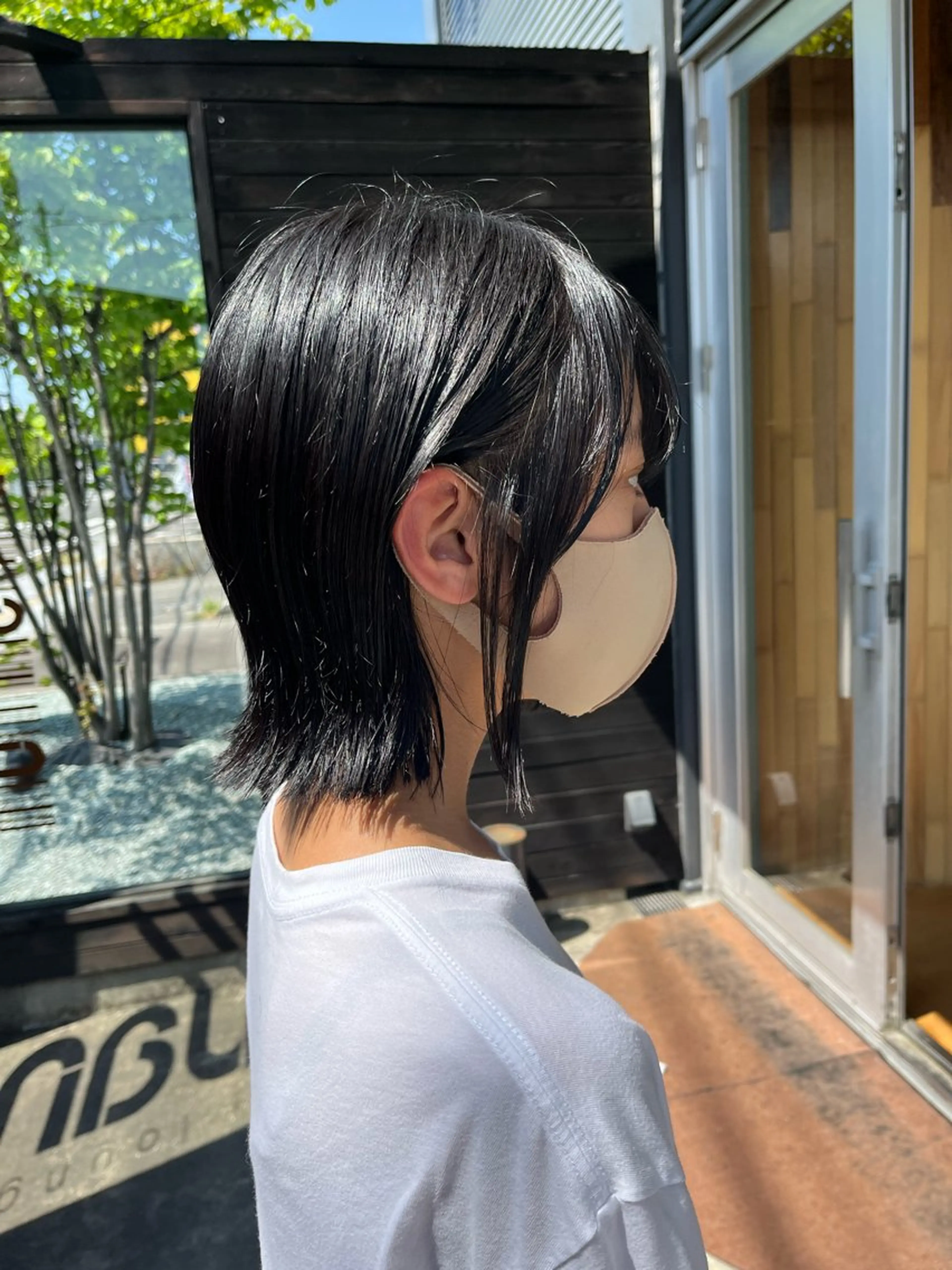 ショート 外ハネヘア TAKAHASHI REIKAのヘアスタイル