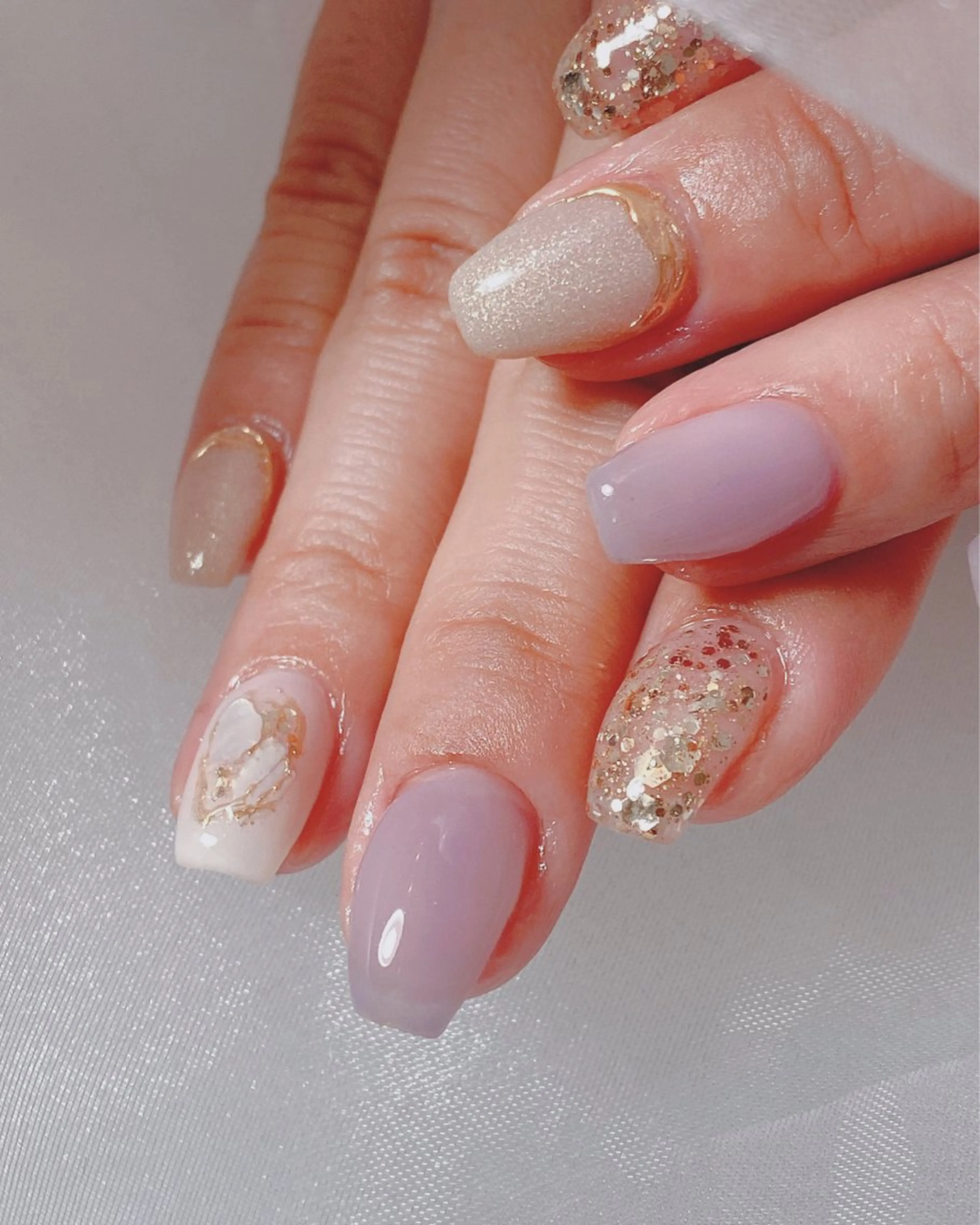 ネイル ニュアンスネイル 大人キレイ 𝑁𝑖𝑥𝑖𝑠のネイルデザイン