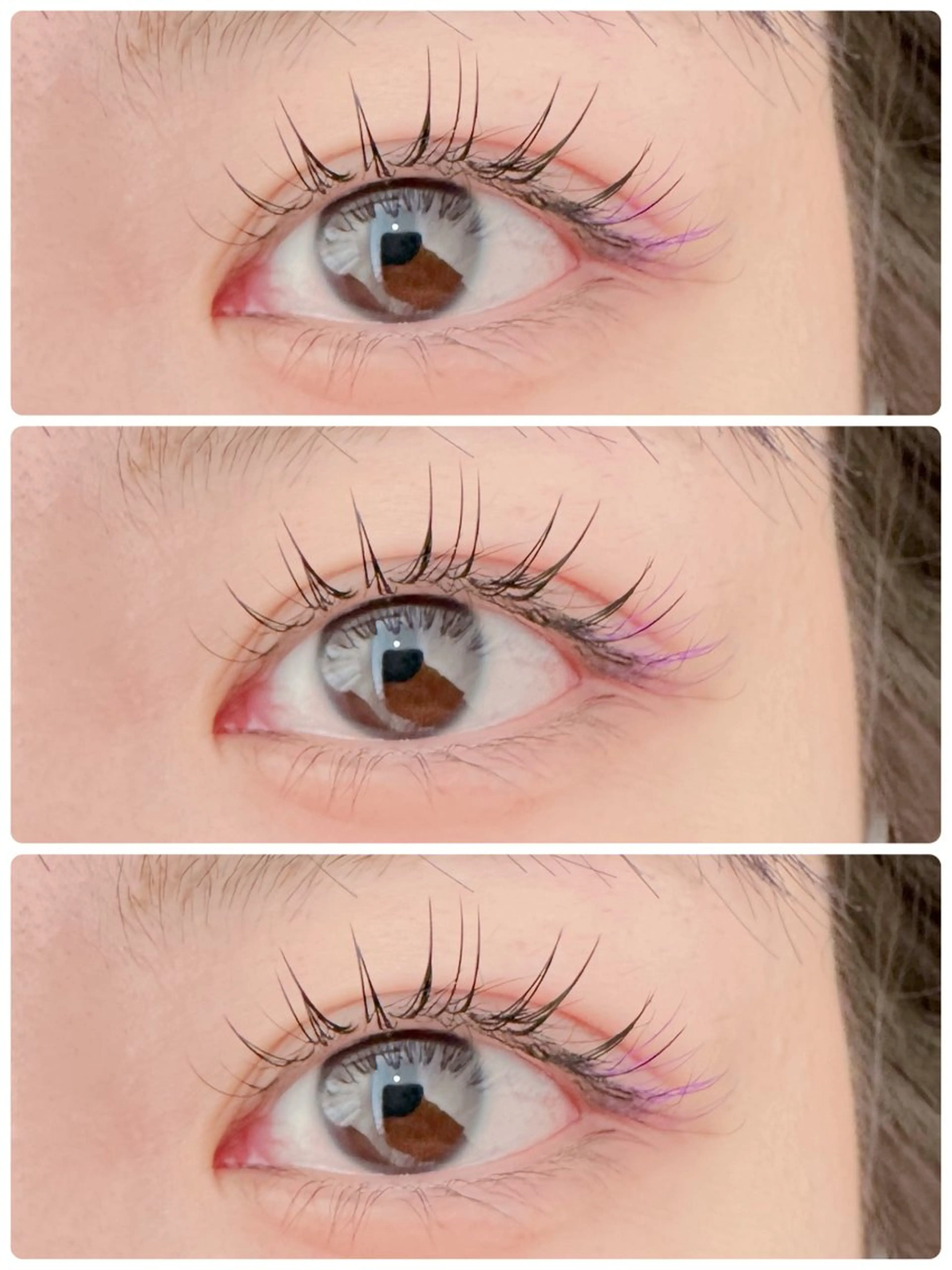 マツエク・マツパ フラットラッシュ ナチュラル Oshima Shizukaの眉毛・アイブロウイメージ