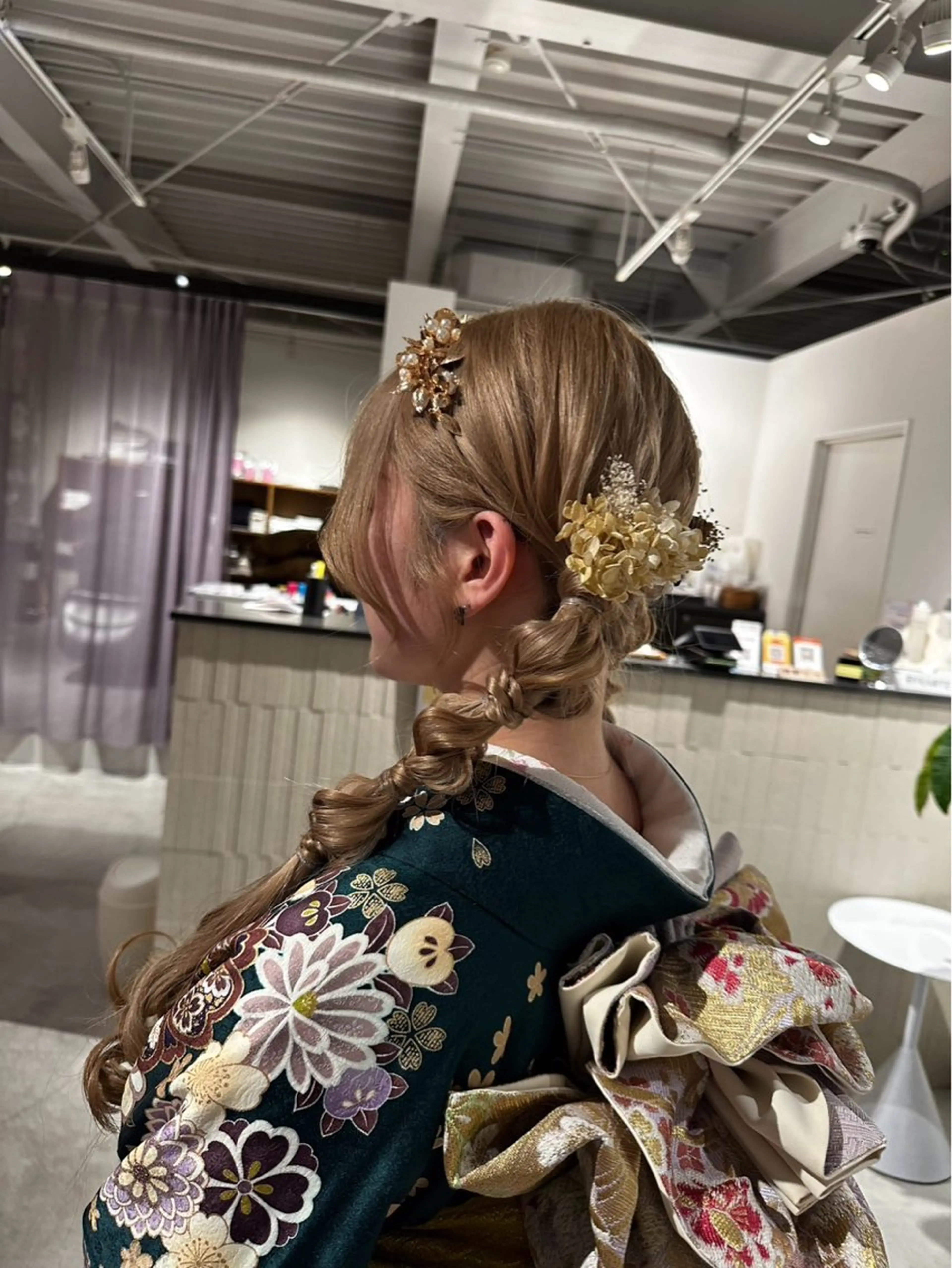 ヘアアレンジ 相原 百華のヘアスタイル