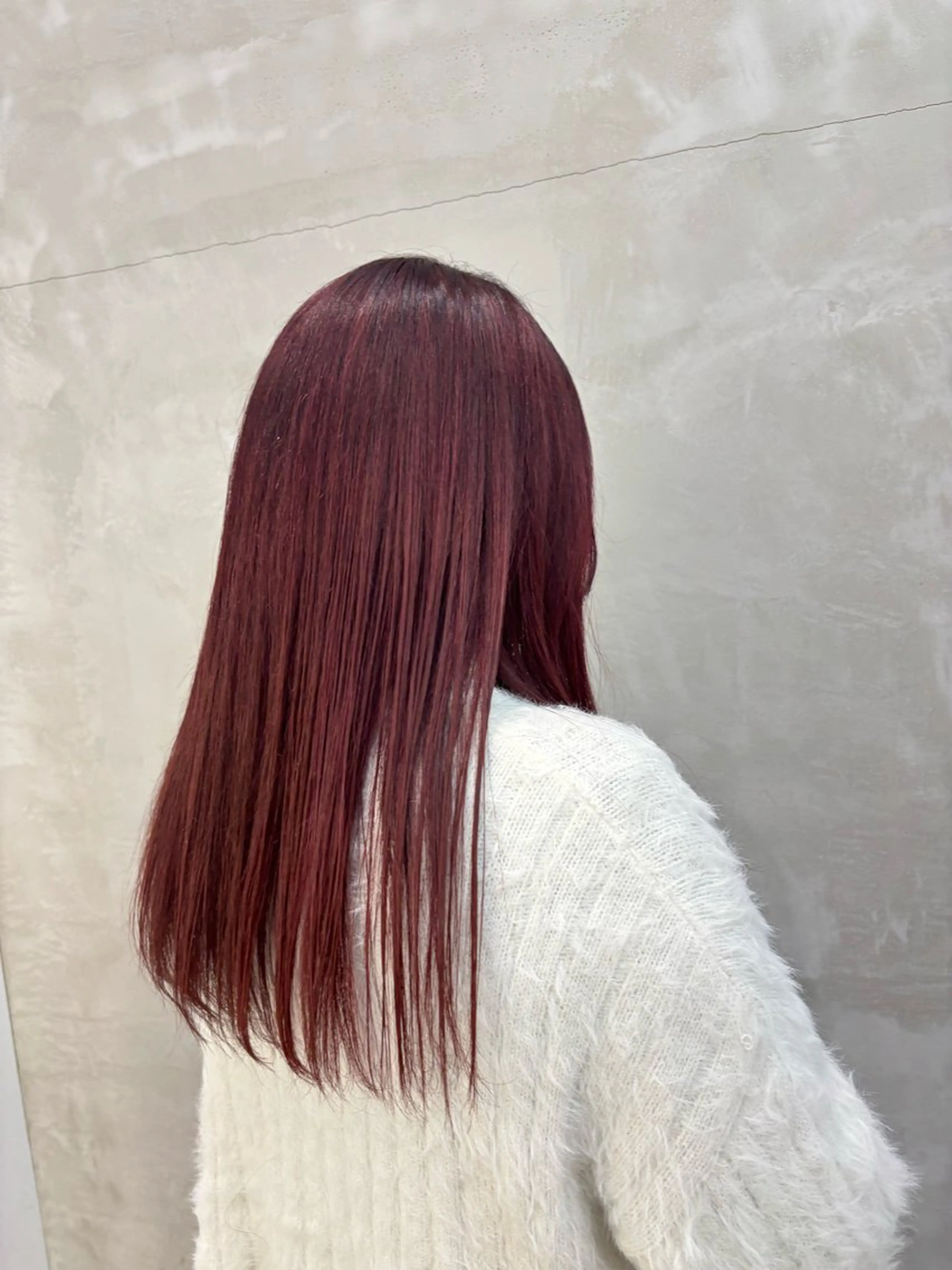 セミロング ヘアカラー ALLY所属・🫧透明感カラー🫧 AYANAのヘアスタイル