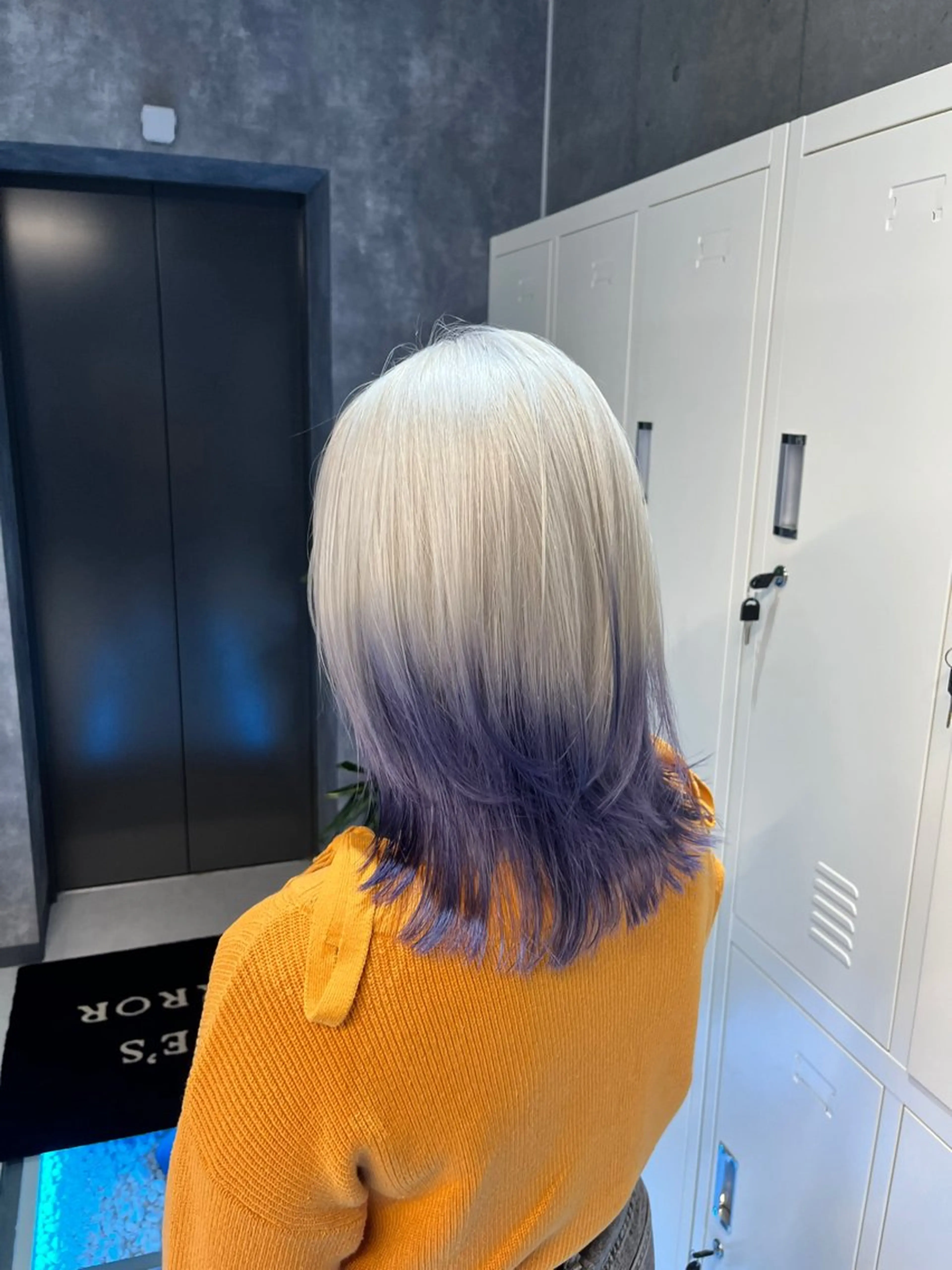 セミロング ヘアカラー トリートメント ✨メンズ特化& ブリーチ特化Ryuのヘアスタイル