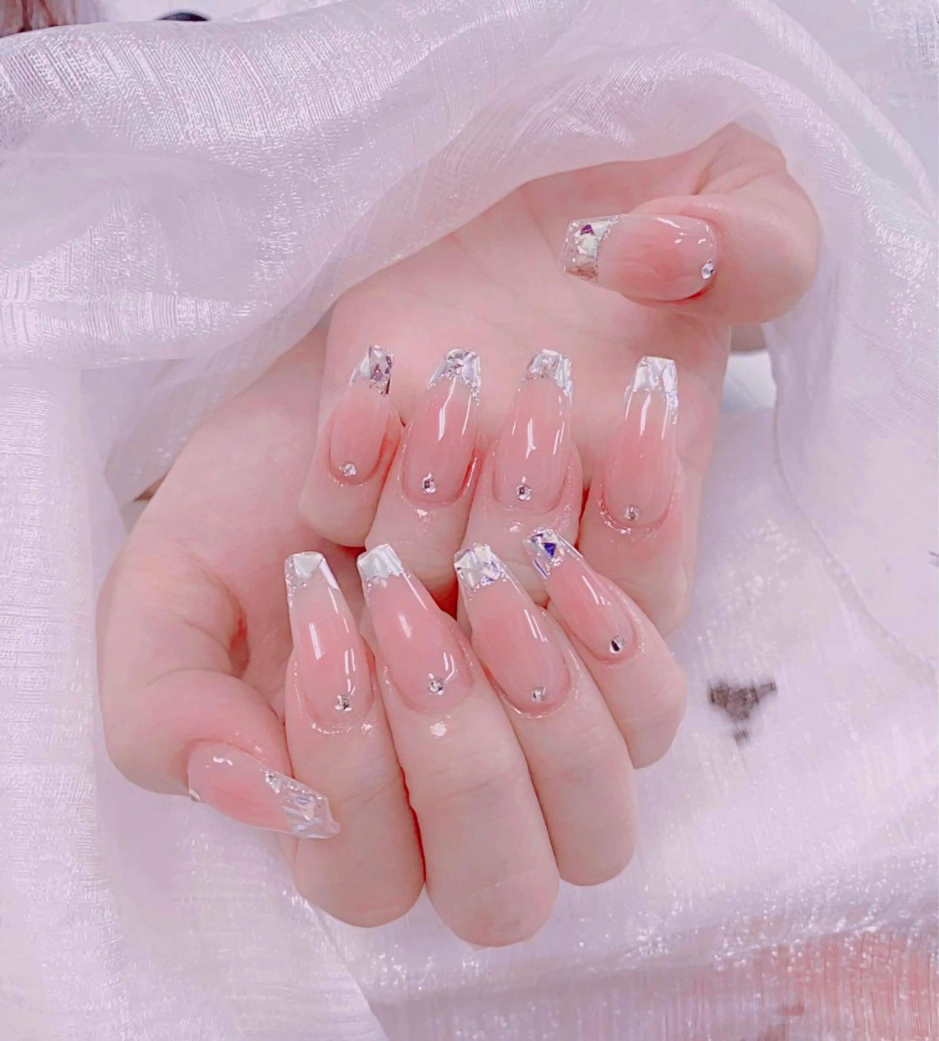 ネイル アートネイル フレンチネイル ジェルネイル 韓国ネイル マグネットネイル Lenie Shinokuboのネイルデザイン