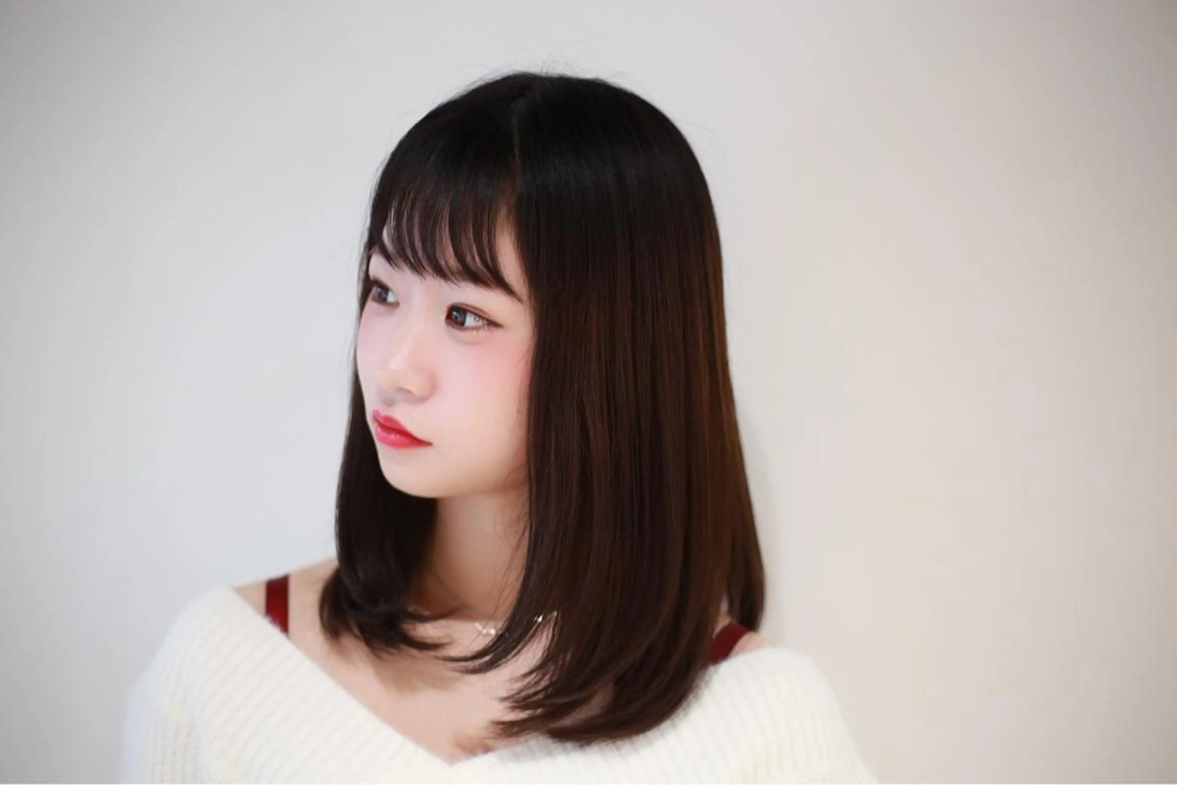 ミディアム カラー カット ヘアカラー なりたいが叶う ながしまじゅんきのヘアスタイル