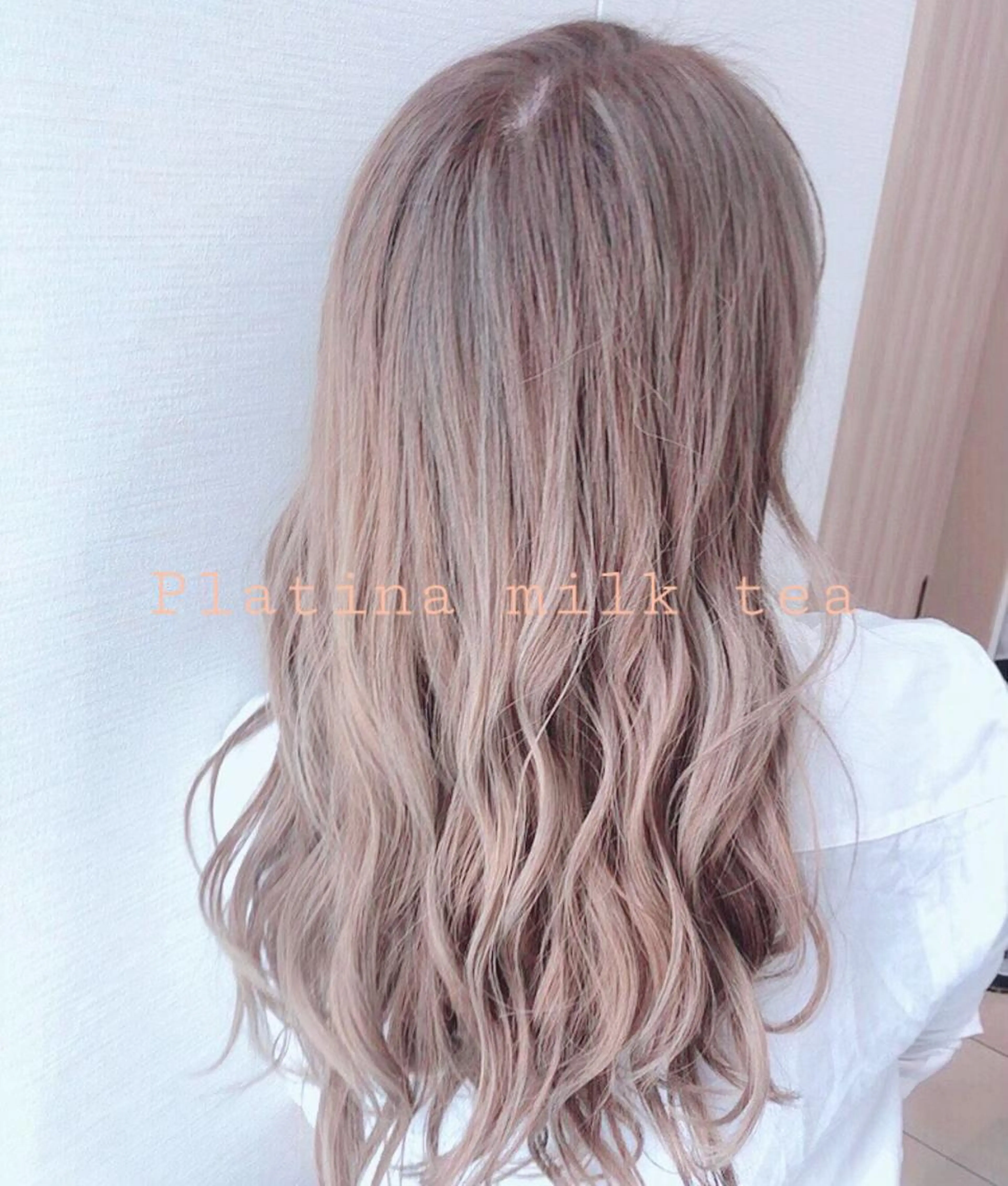 🧡平日🧡✨💗ブリーチ+艶カラー+トリートメント💗✨の写真