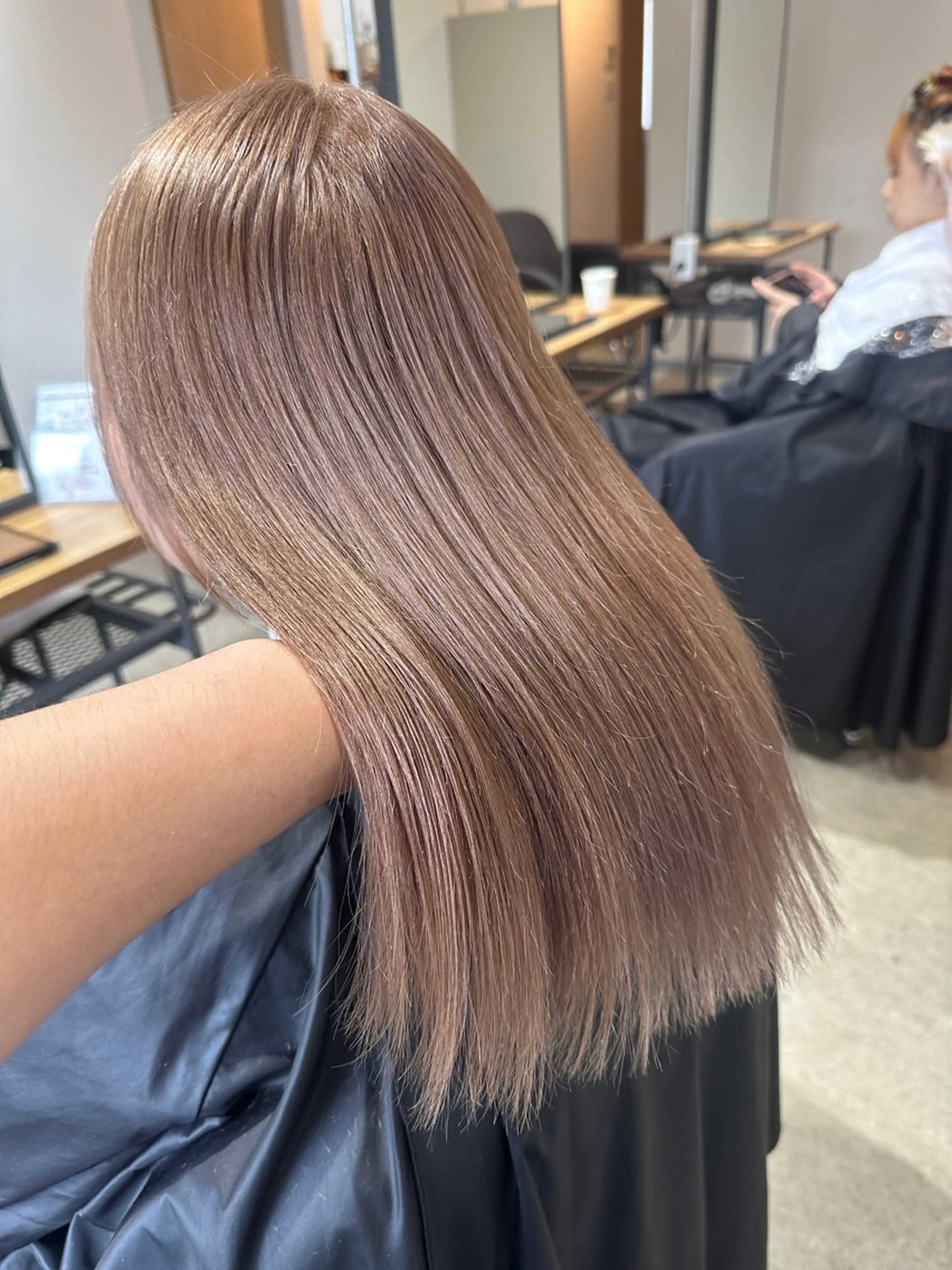 セミロング miri髪質改善 久留米/韓国のヘアスタイル