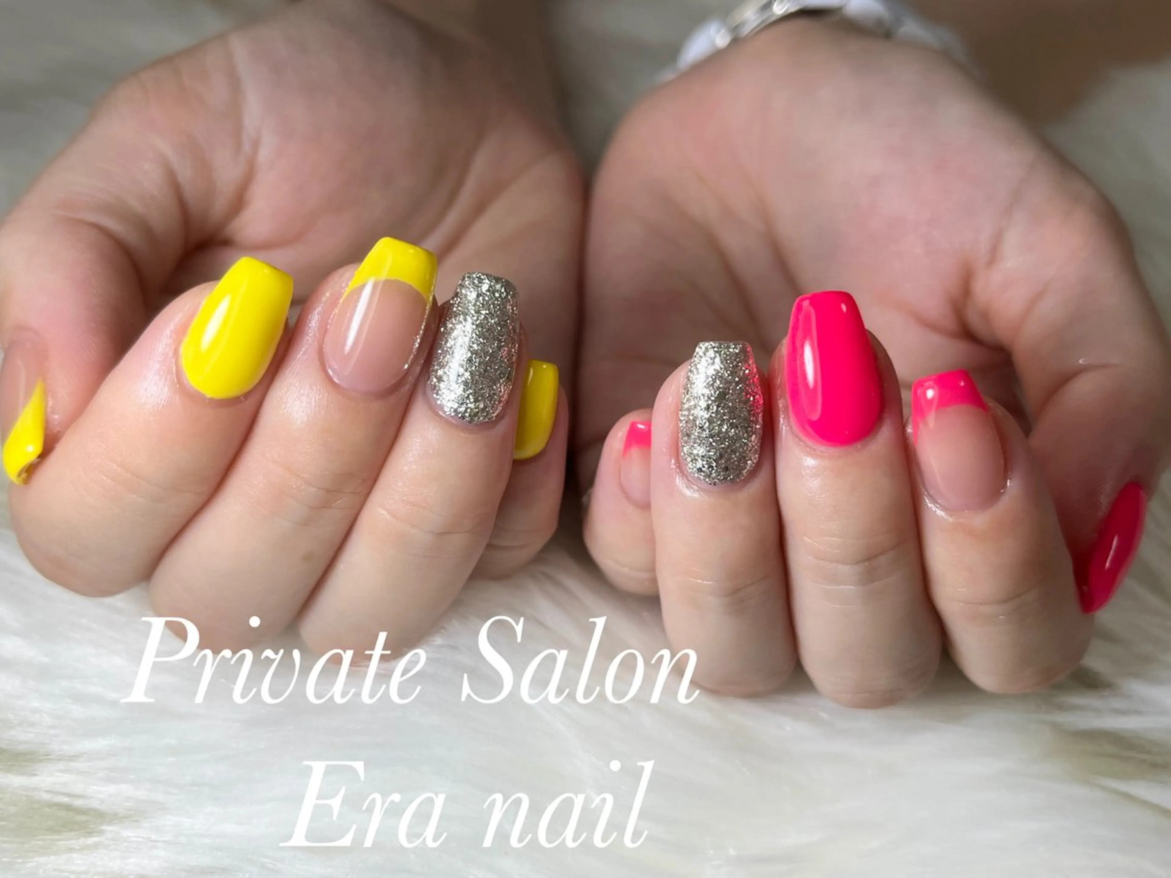 ネイル フレンチネイル ワンカラーネイル Era nailのネイルデザイン