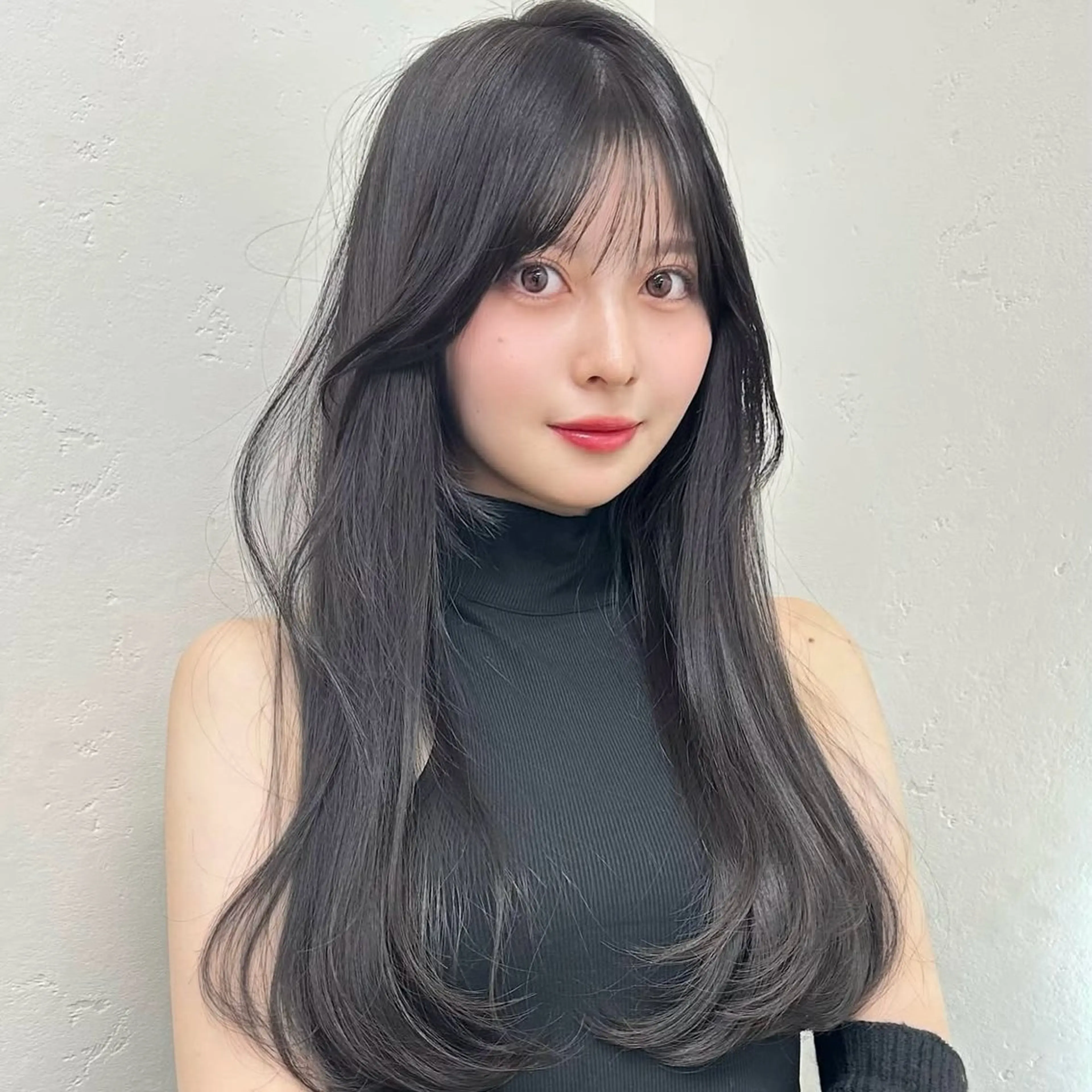 セミロング カラー 柔らかいレイヤー🌿 大人ヘア/みっきーのヘアスタイル