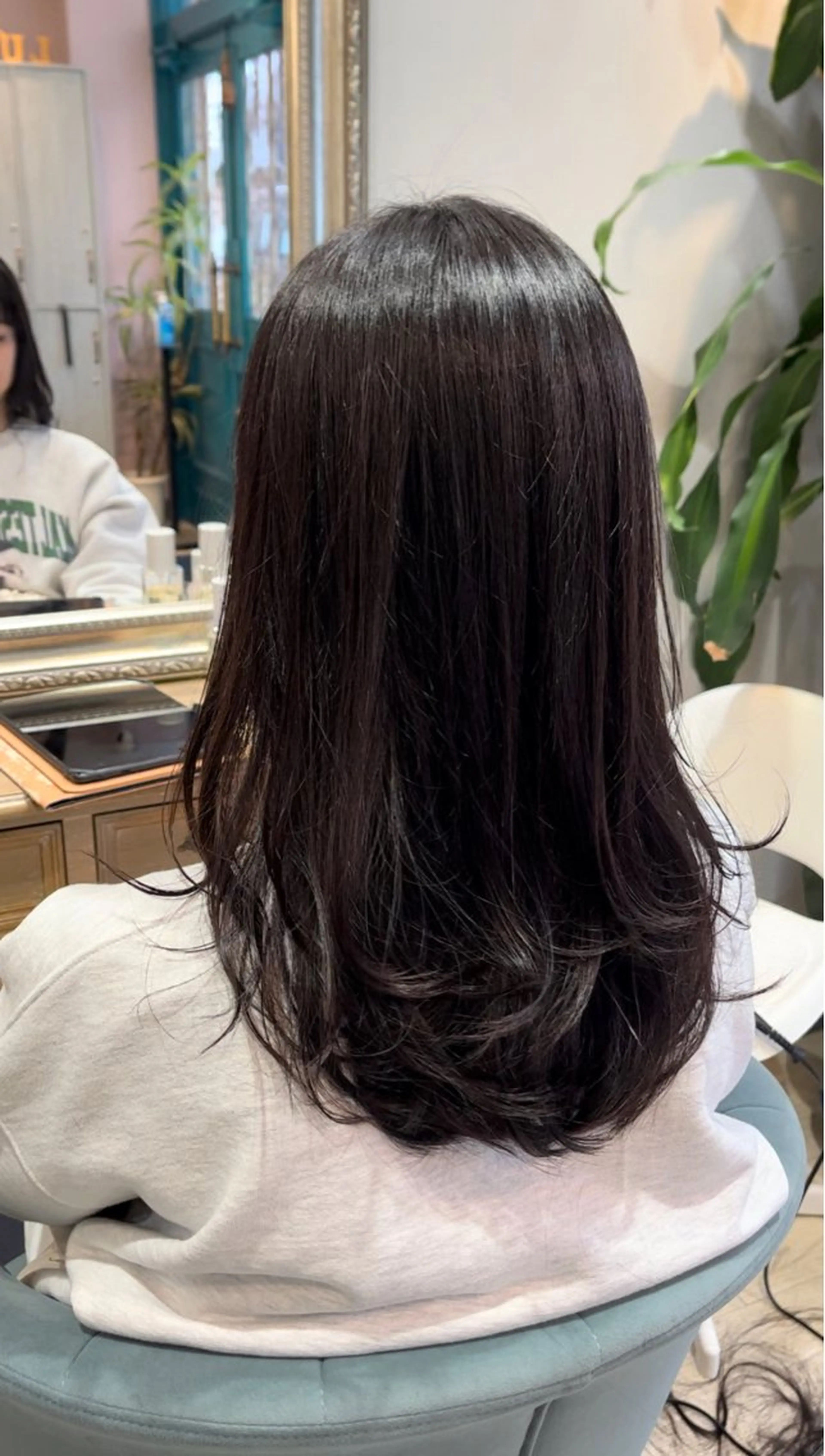 ロング カラー カット ヘアカラー レイヤー/透明感/髪 質改善/メンズ/佐藤のヘアスタイル