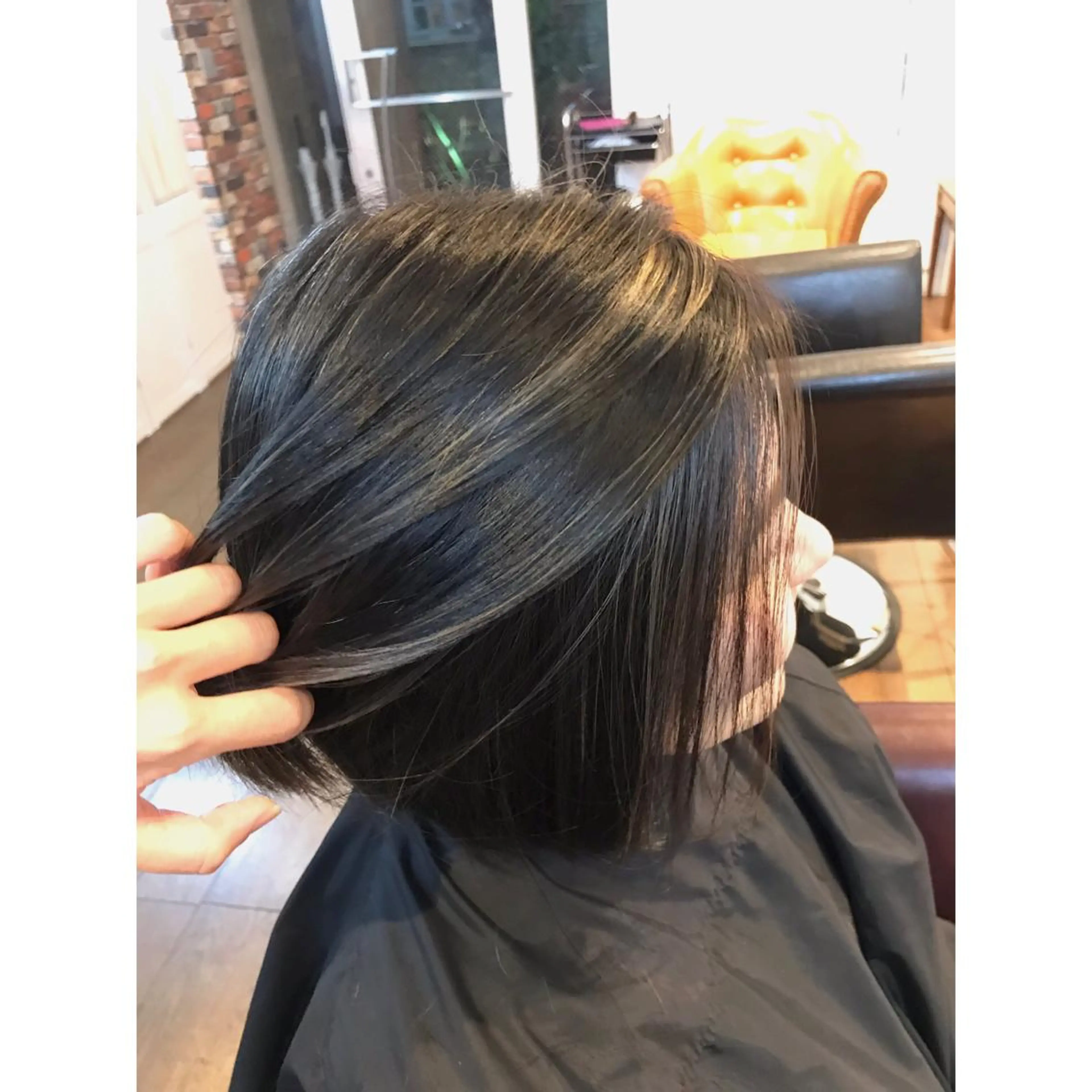 ショート カラー ハイライトカラー ハイライト マエダ　カズエ🫶 coronahairのヘアスタイル