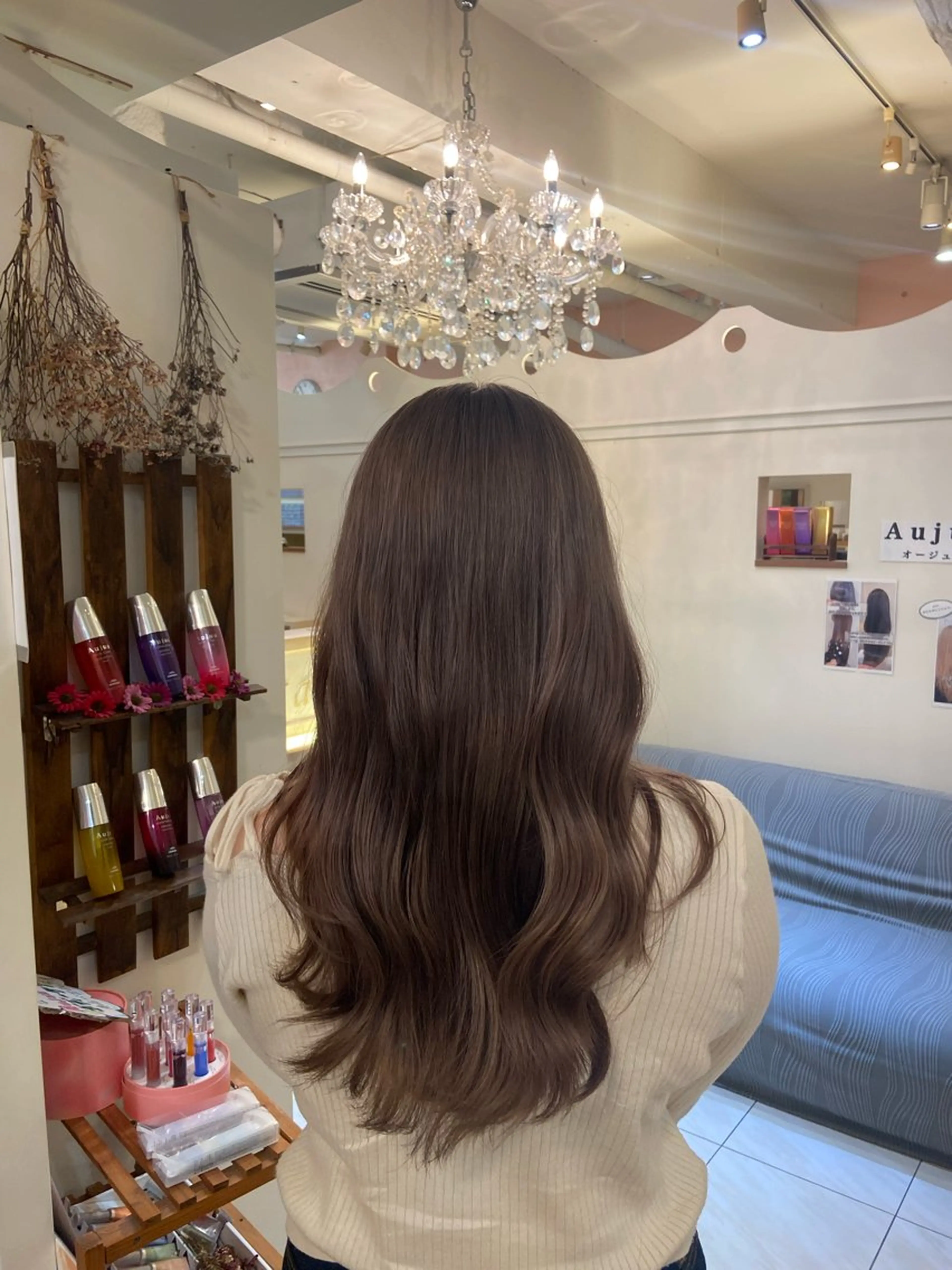 ロング カラー ピンクカラー ヘアカラー ♡ ひかり♡のヘアスタイル