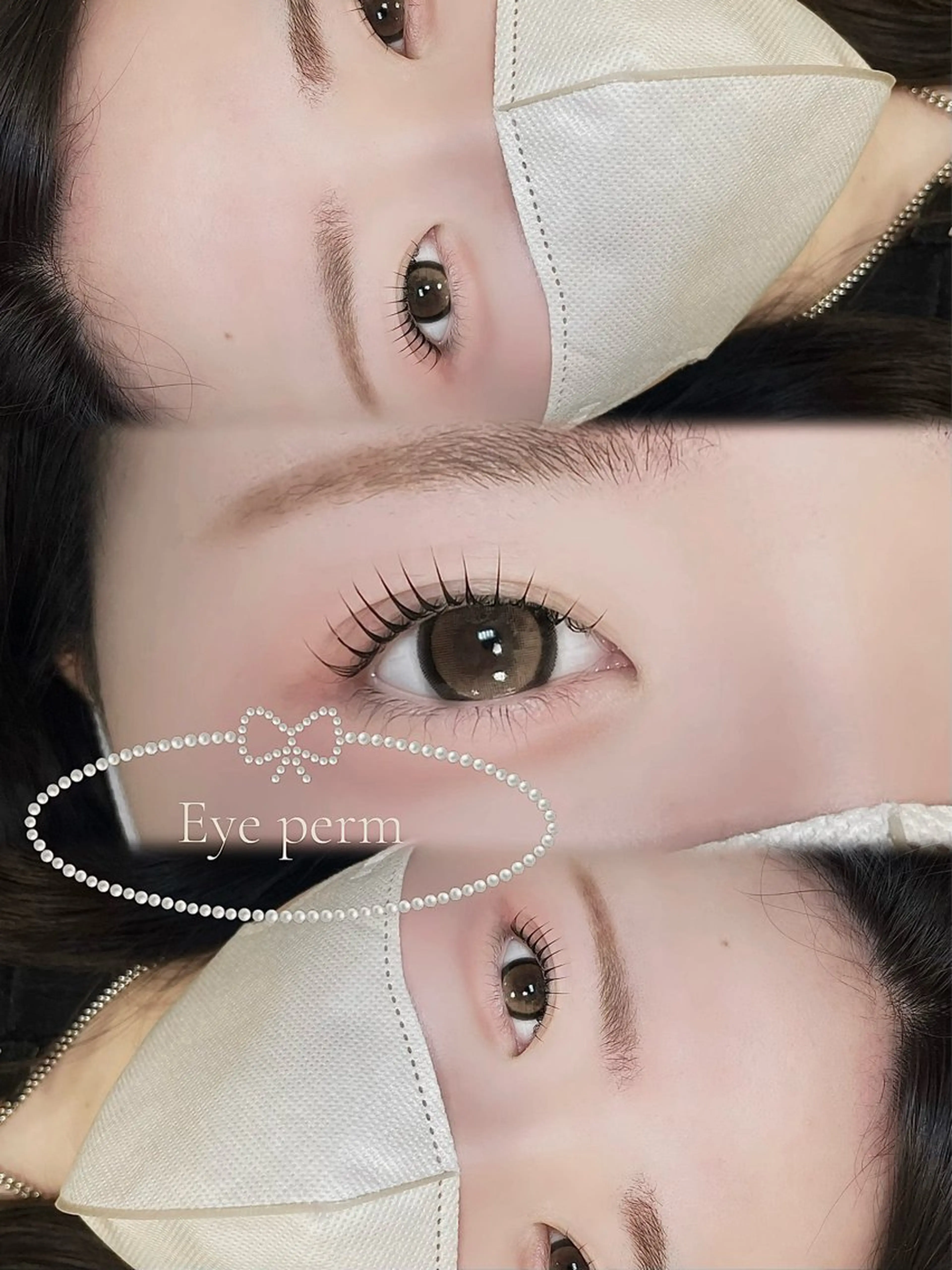 マツエク・マツパ マツパ 大阪梅田 SAKI 韓国風束感まつ毛のマツエク・マツパデザイン