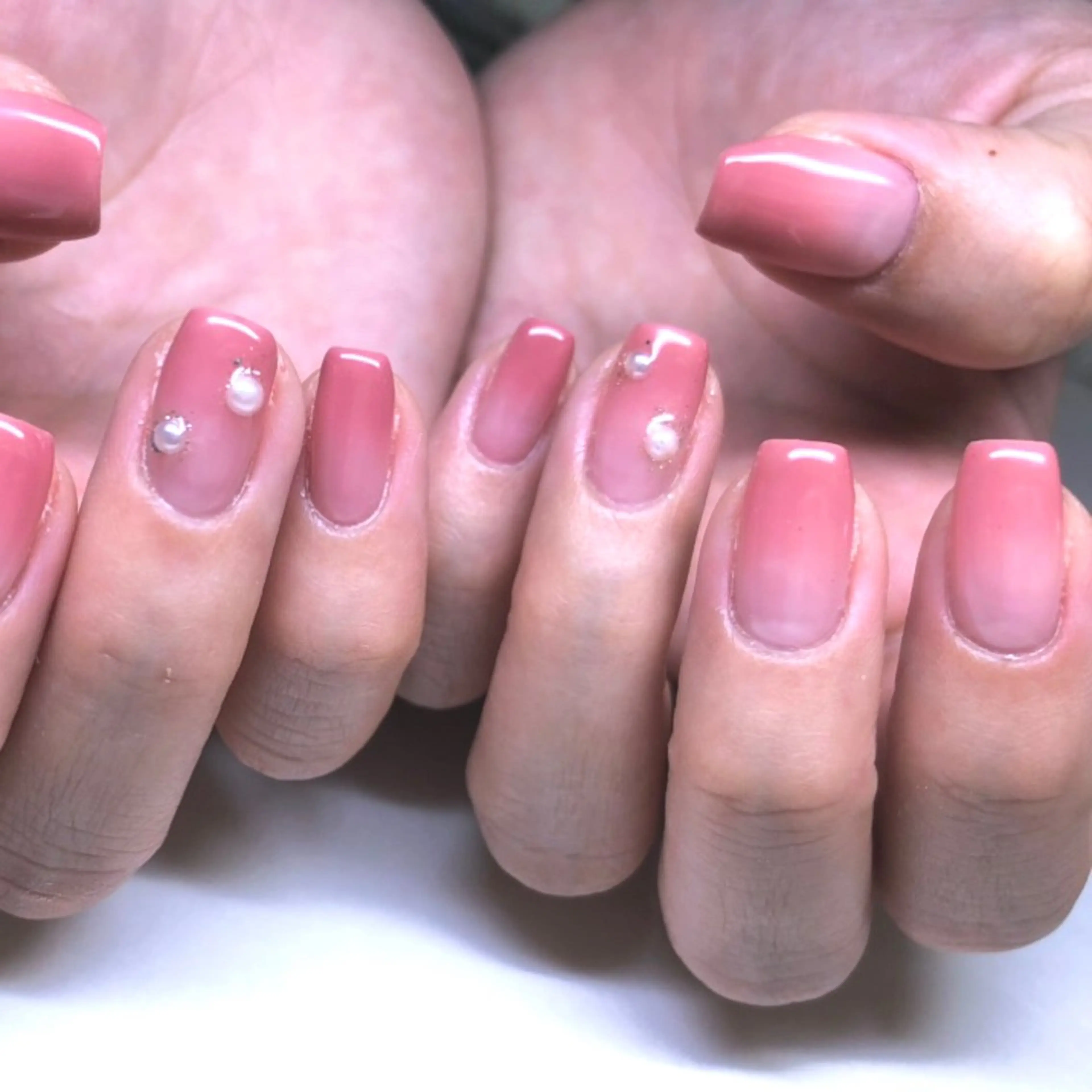 カラーグラデーション【ベースカラーあり】の写真