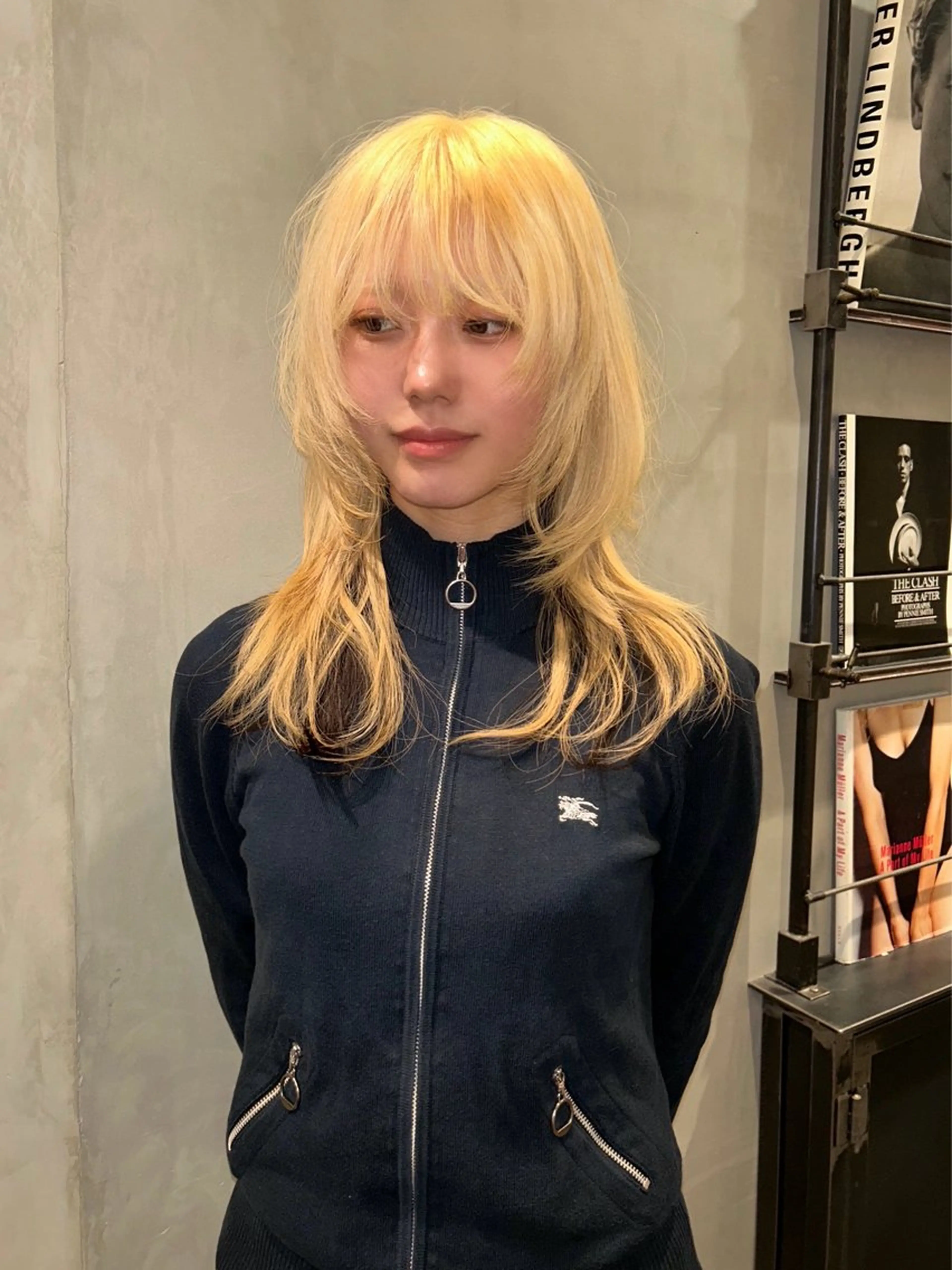 ロング カラー タナカ カナ🫧のヘアスタイル