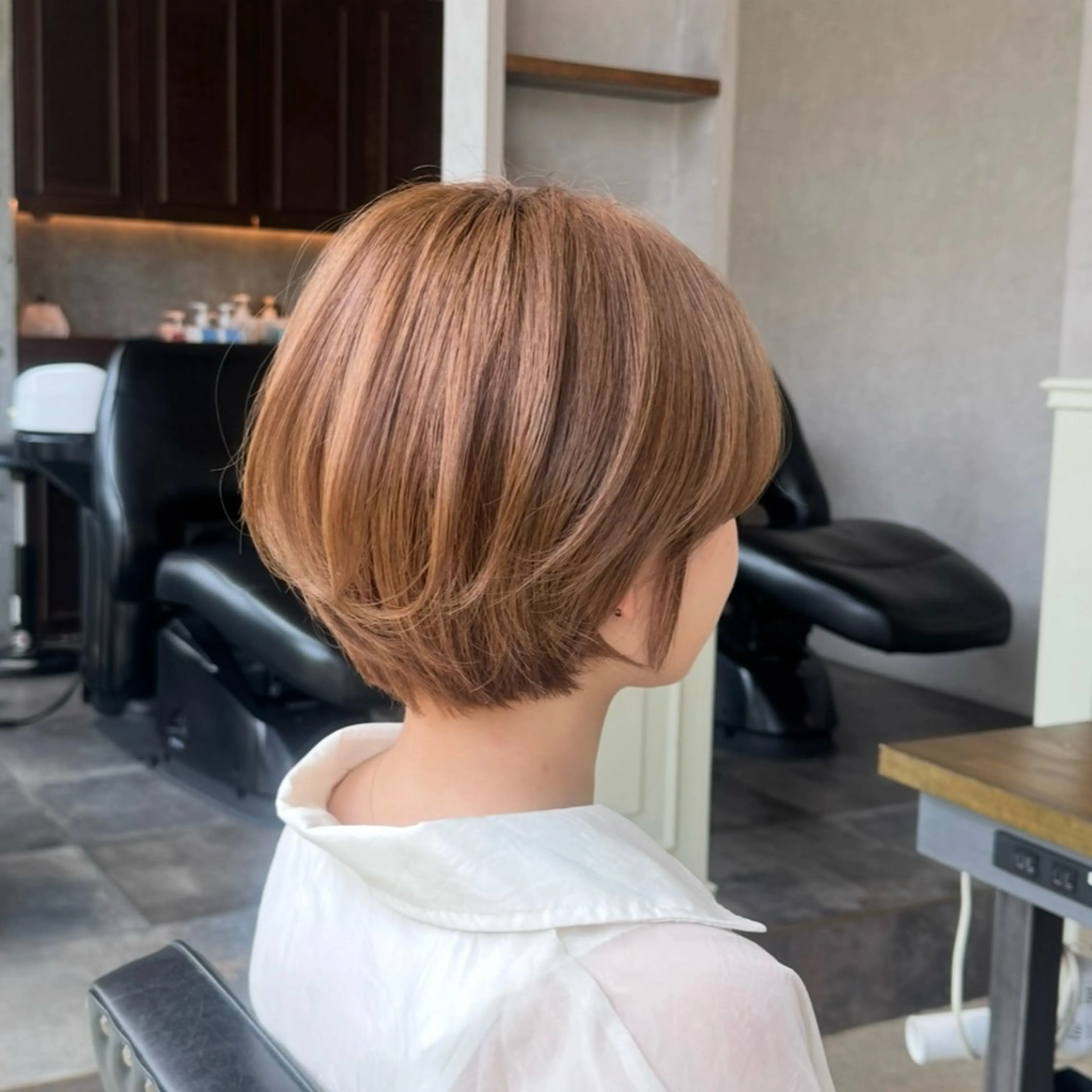 ショート パーマ 似合わせカット ショートヘア トリートメント ニュアンスパーマ カット パーマ 似合わせカット🍀 TAKAHASHIのヘアスタイル