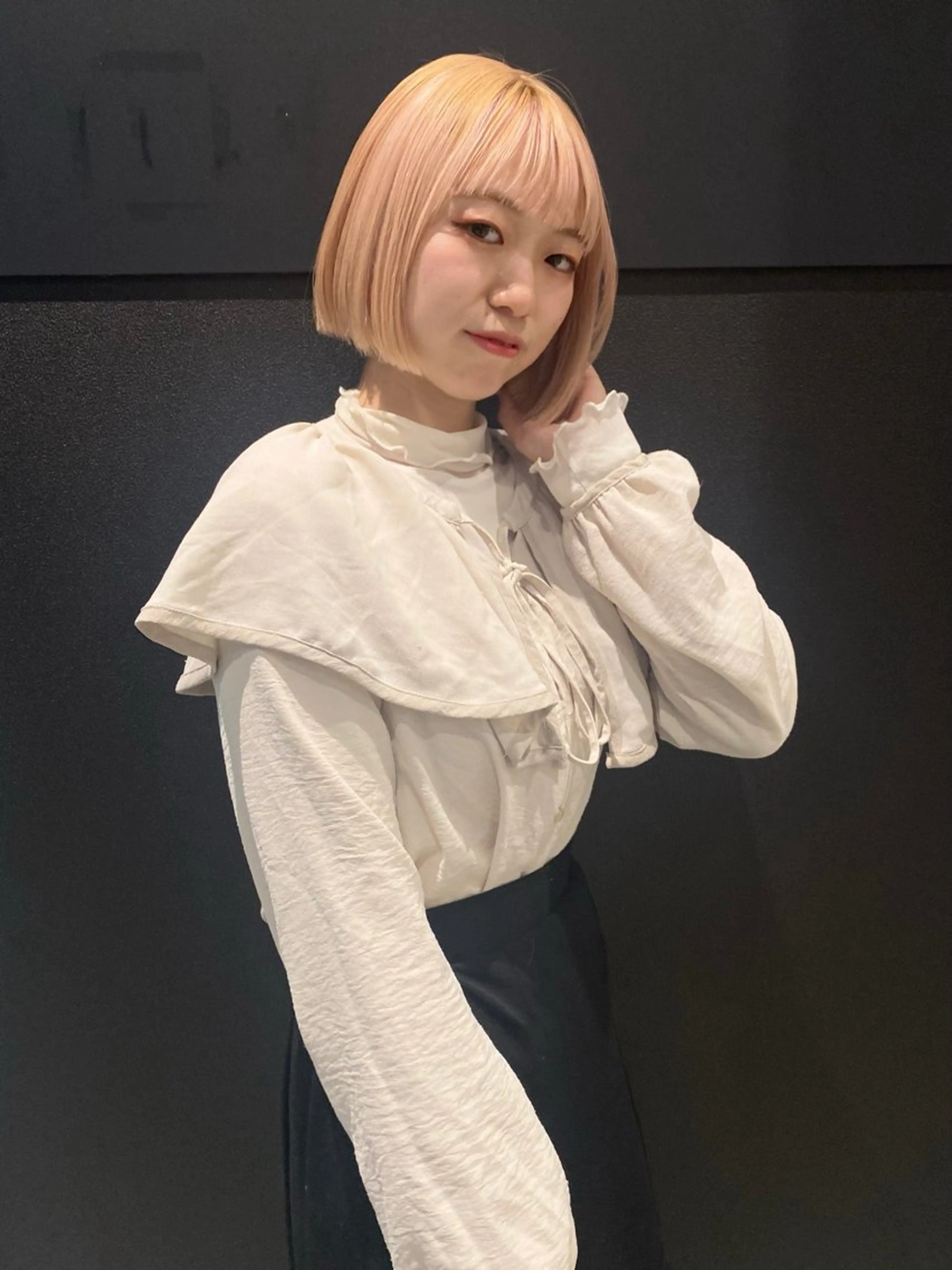 ショート カラー カット ヘアカラー トリートメント mai / linoah˚✧のヘアスタイル