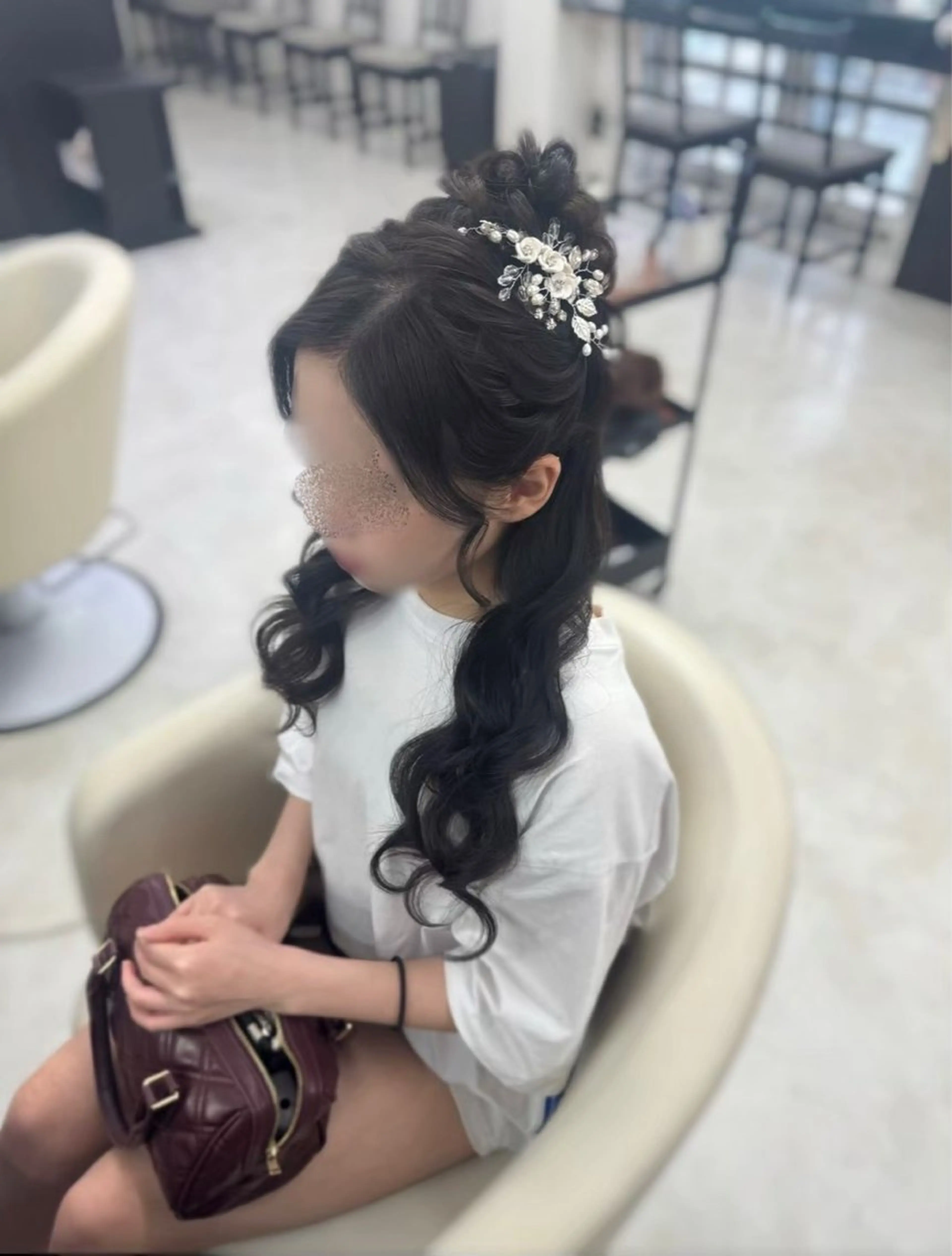 ロング ベルグローヘアセット 🤍まりこのヘアスタイル