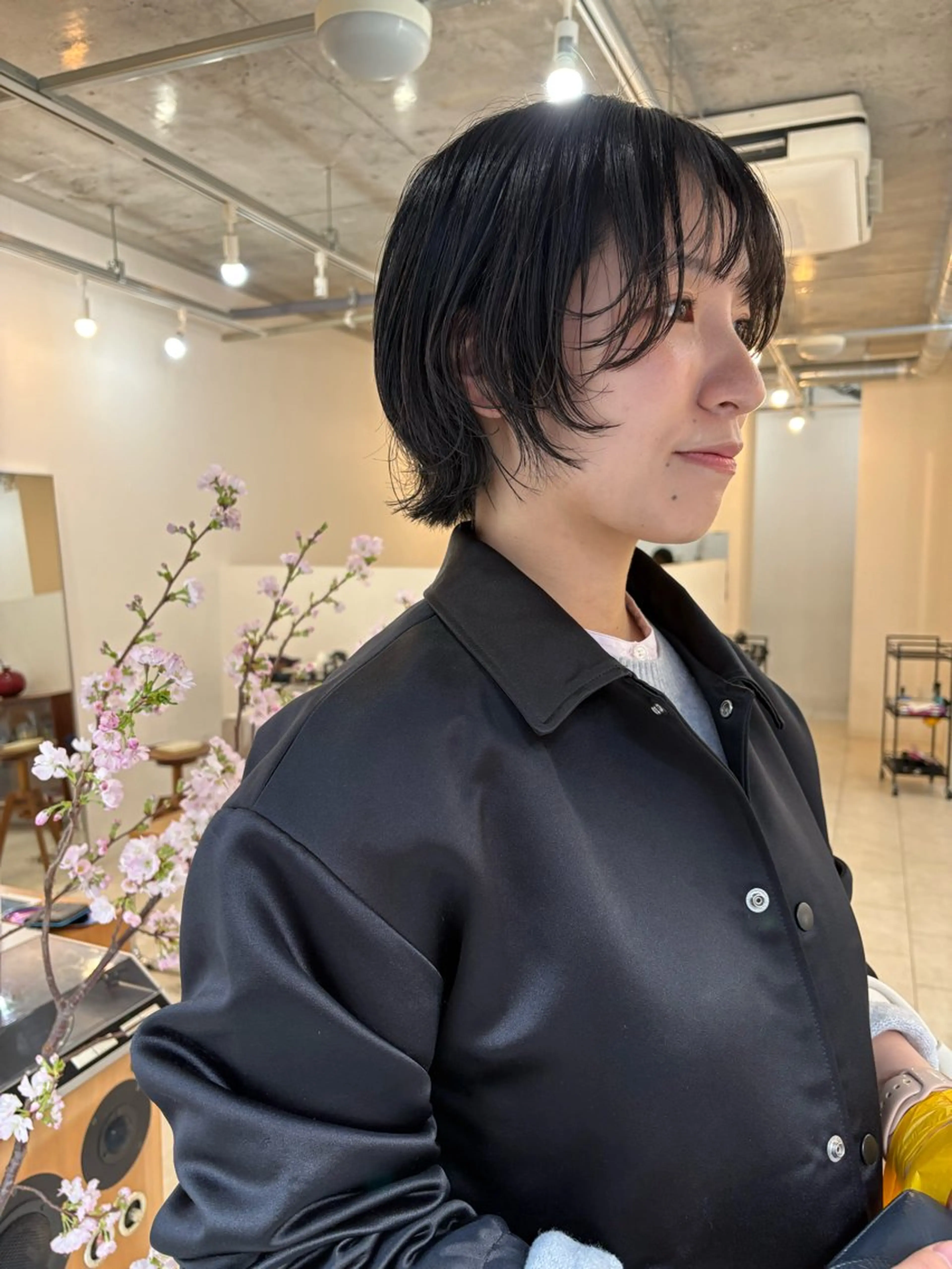 ショート カット eri kinjoのヘアスタイル