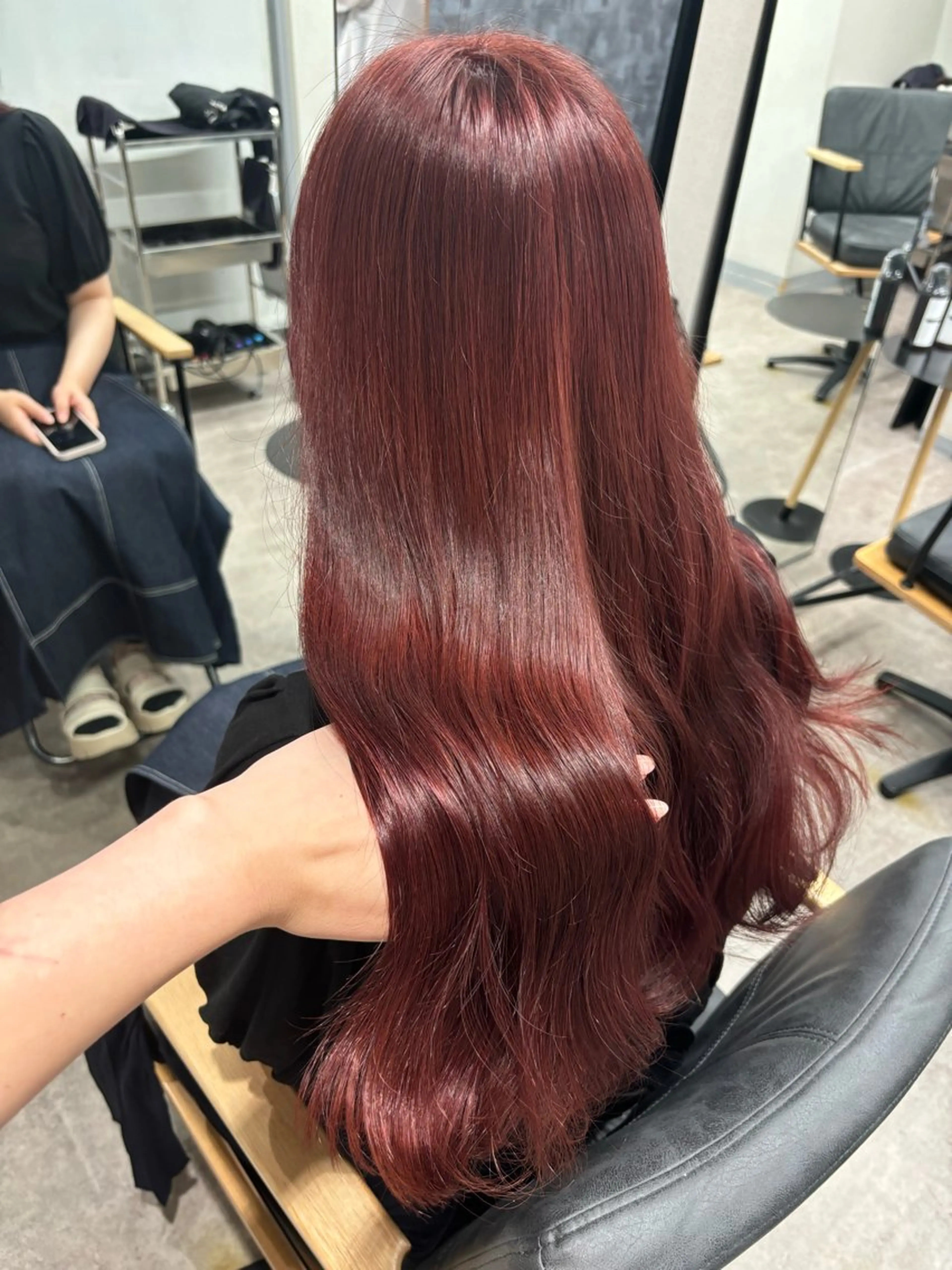 ロング ブリーチなし暖色 💗AKARI💗のヘアスタイル