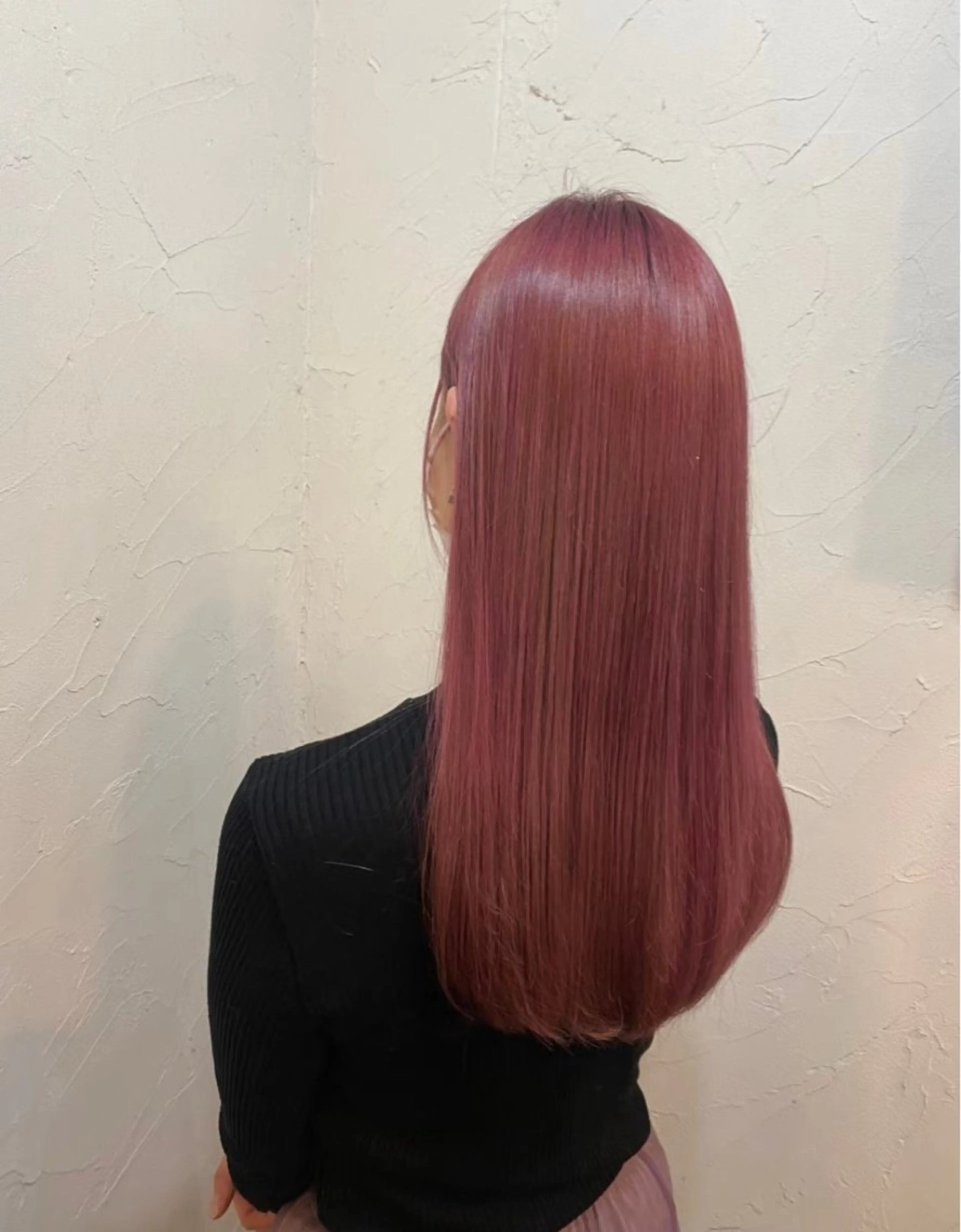 ロング カラー 高柳 麻美のヘアスタイル