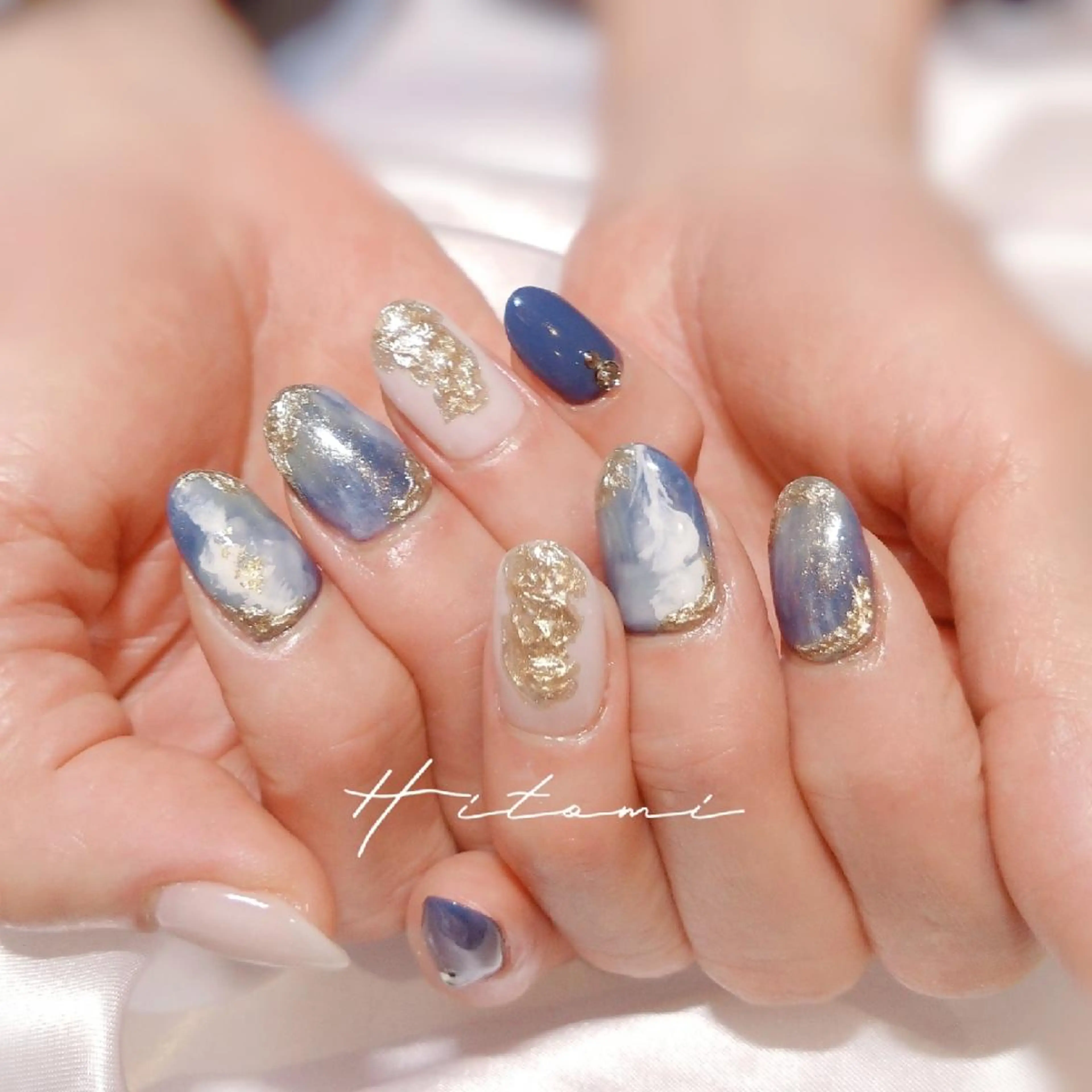 ネイル ニュアンスネイル ハンドネイル Nail salon LEVALOレヴァロのネイルデザイン
