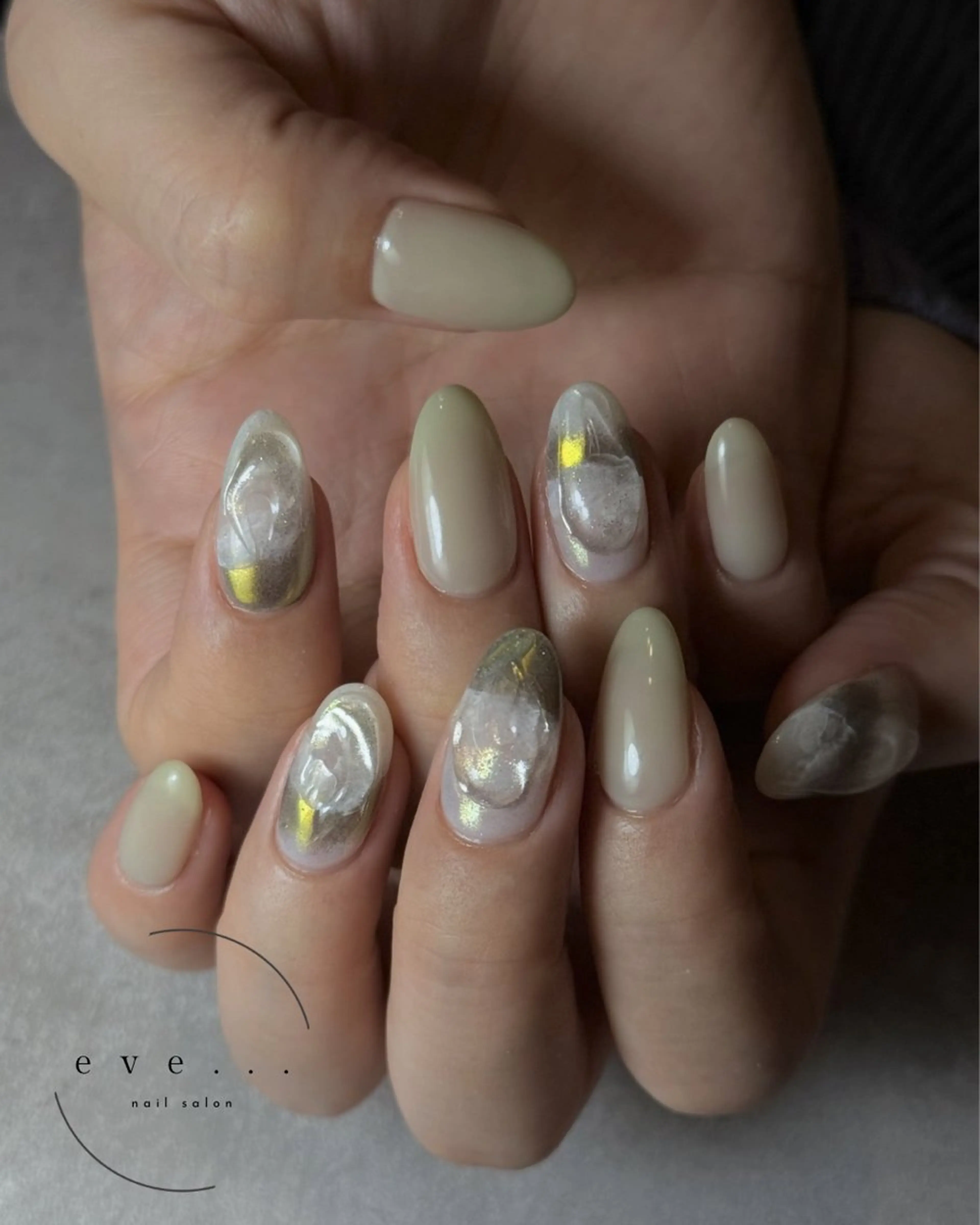 ネイル ニュアンスネイル ハンドネイル nail salon eve...のネイルデザイン