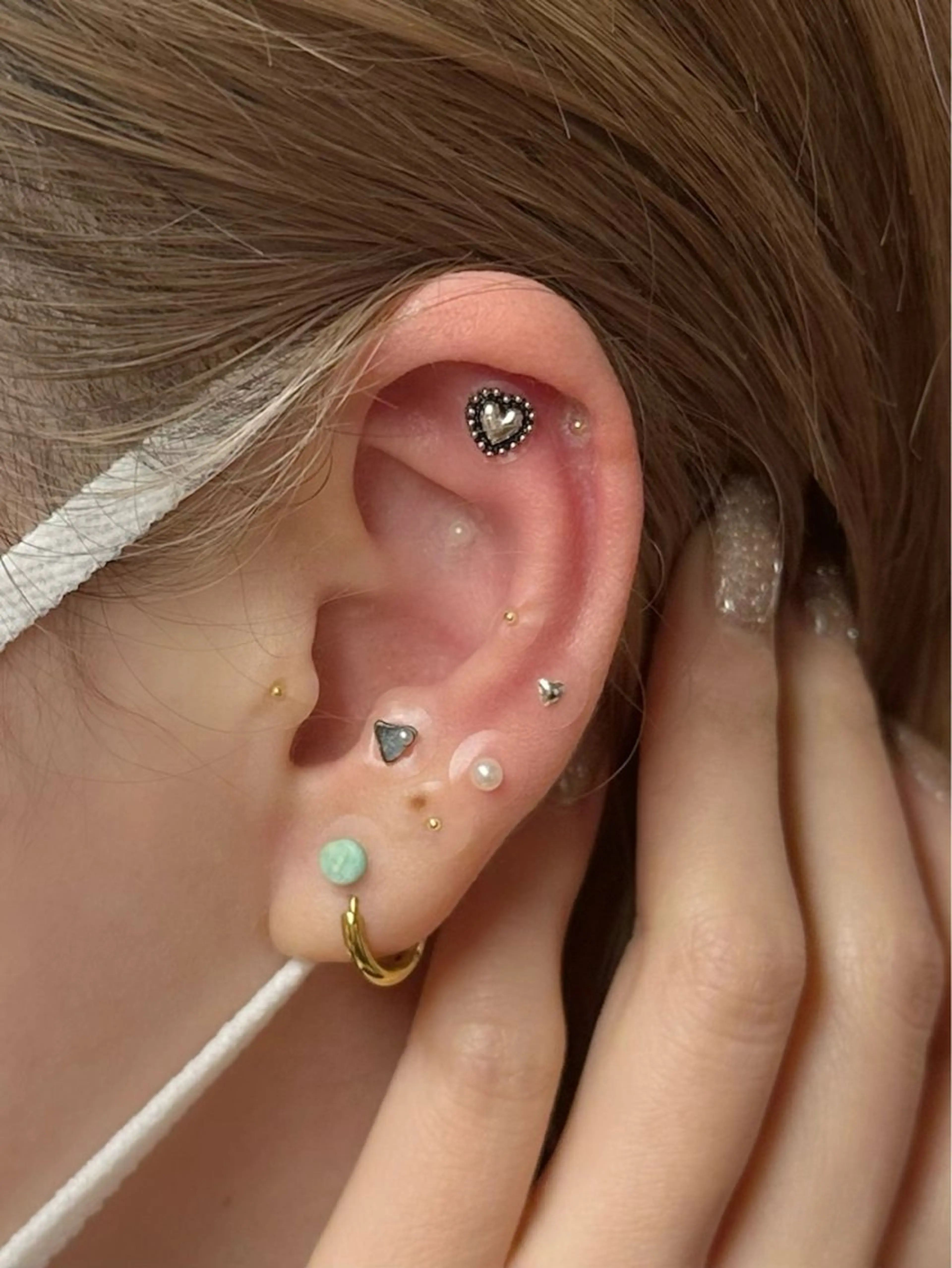 mimitsubo【耳つぼジュエリー】両耳合わせて20パーツまで☪️の写真