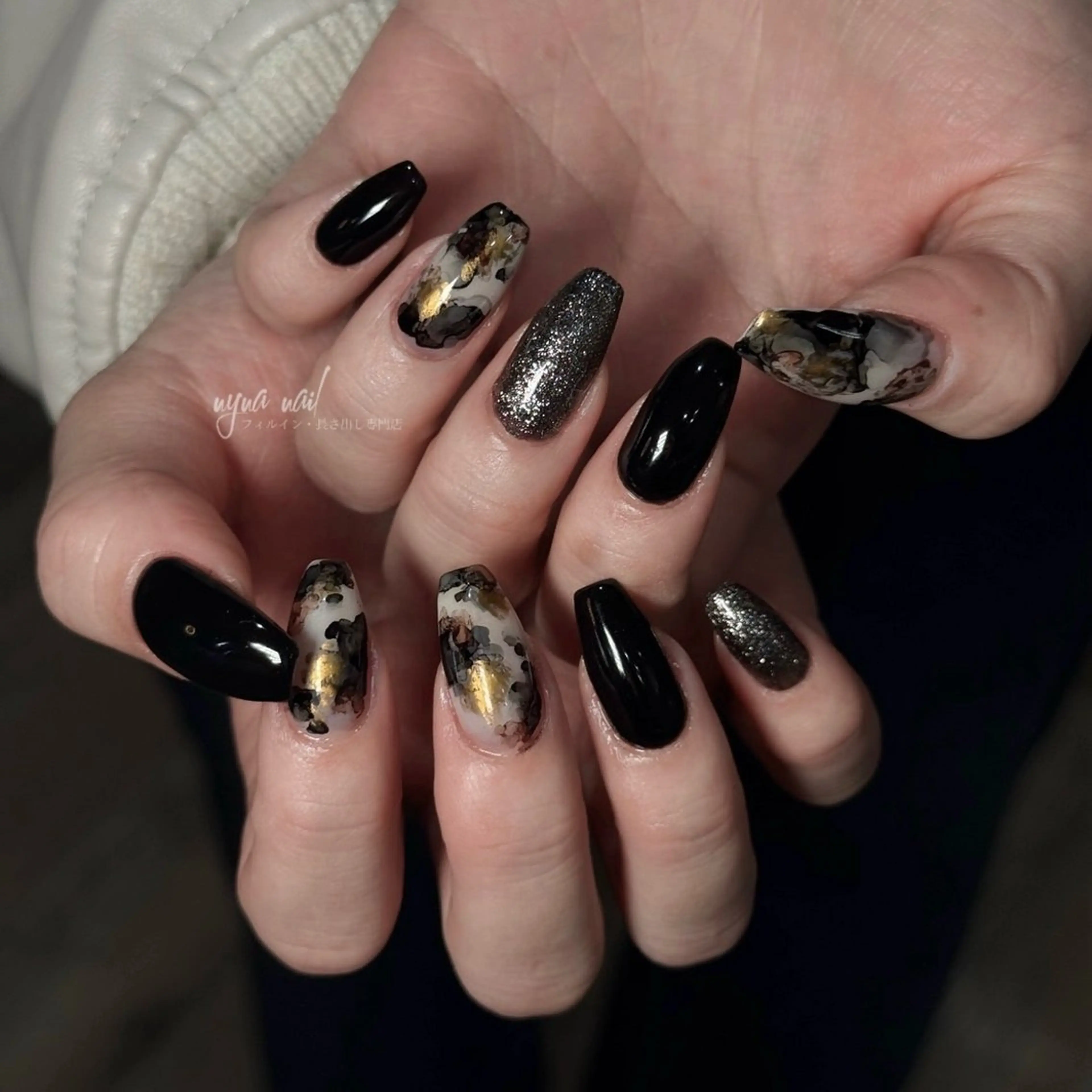 ネイル ハンドネイル Y U K Iのネイルデザイン