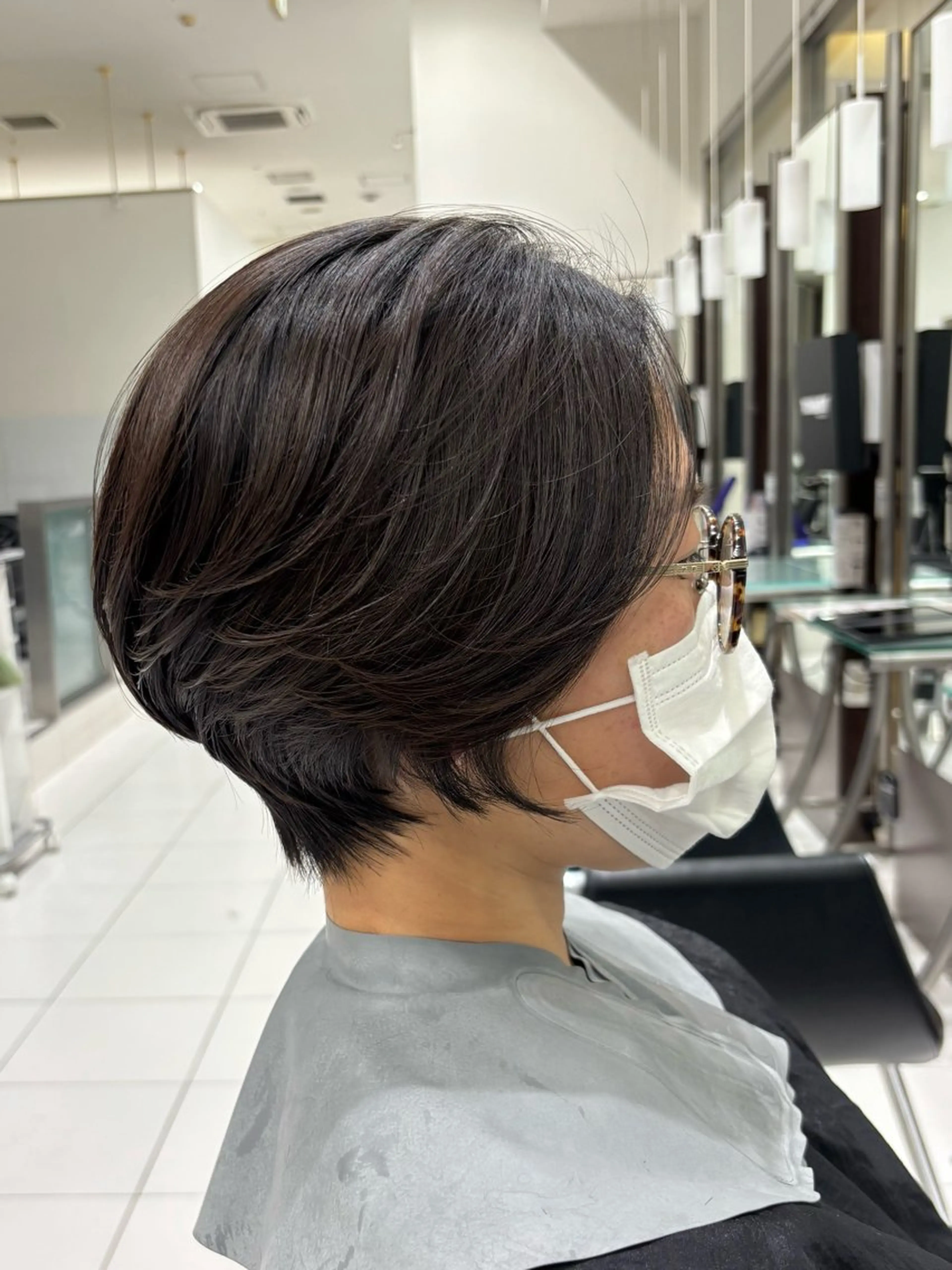 ショート 大根 凜子のヘアスタイル