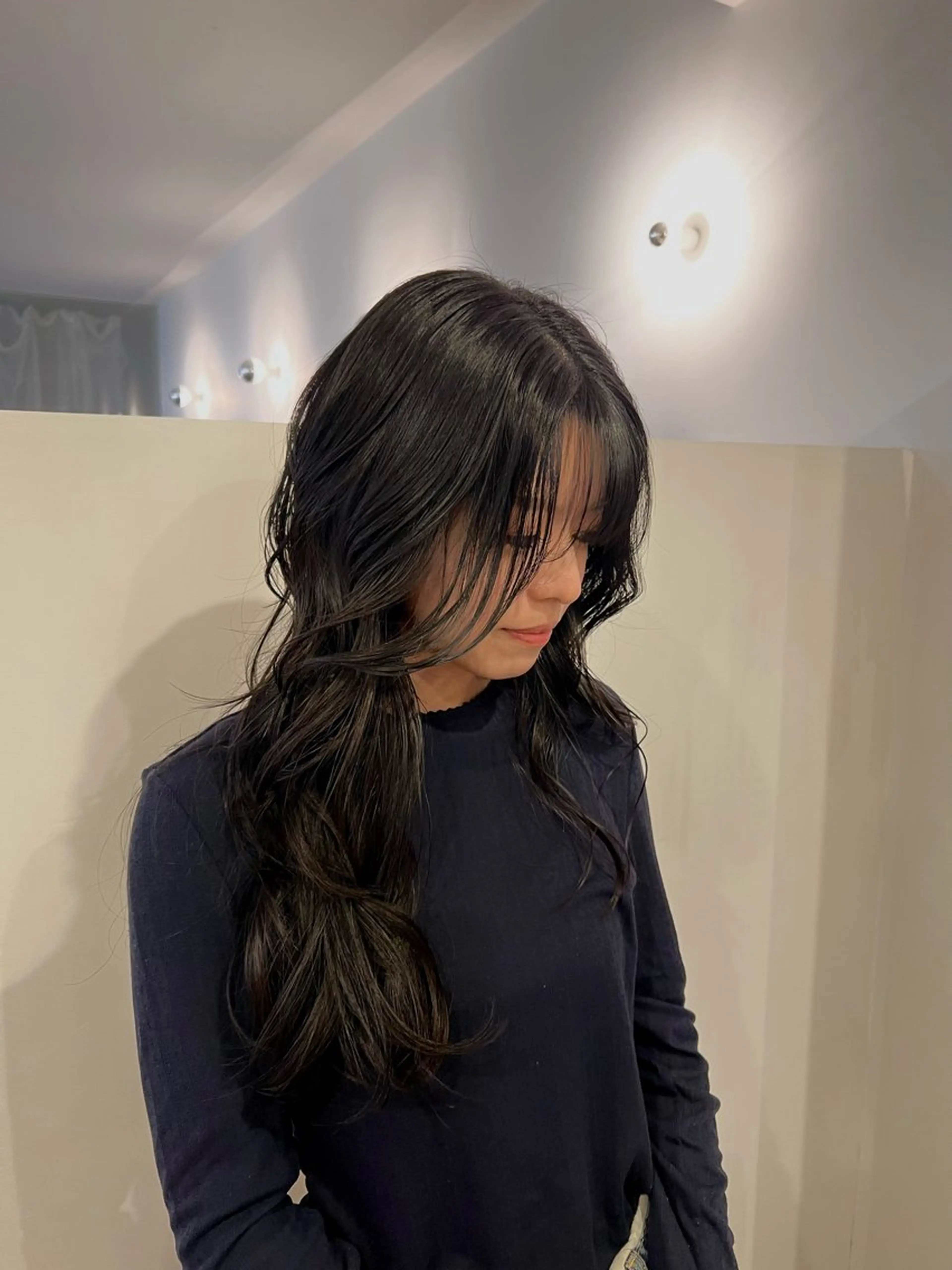 ロング カラー 『YARD.』 森崎 優菜のヘアスタイル