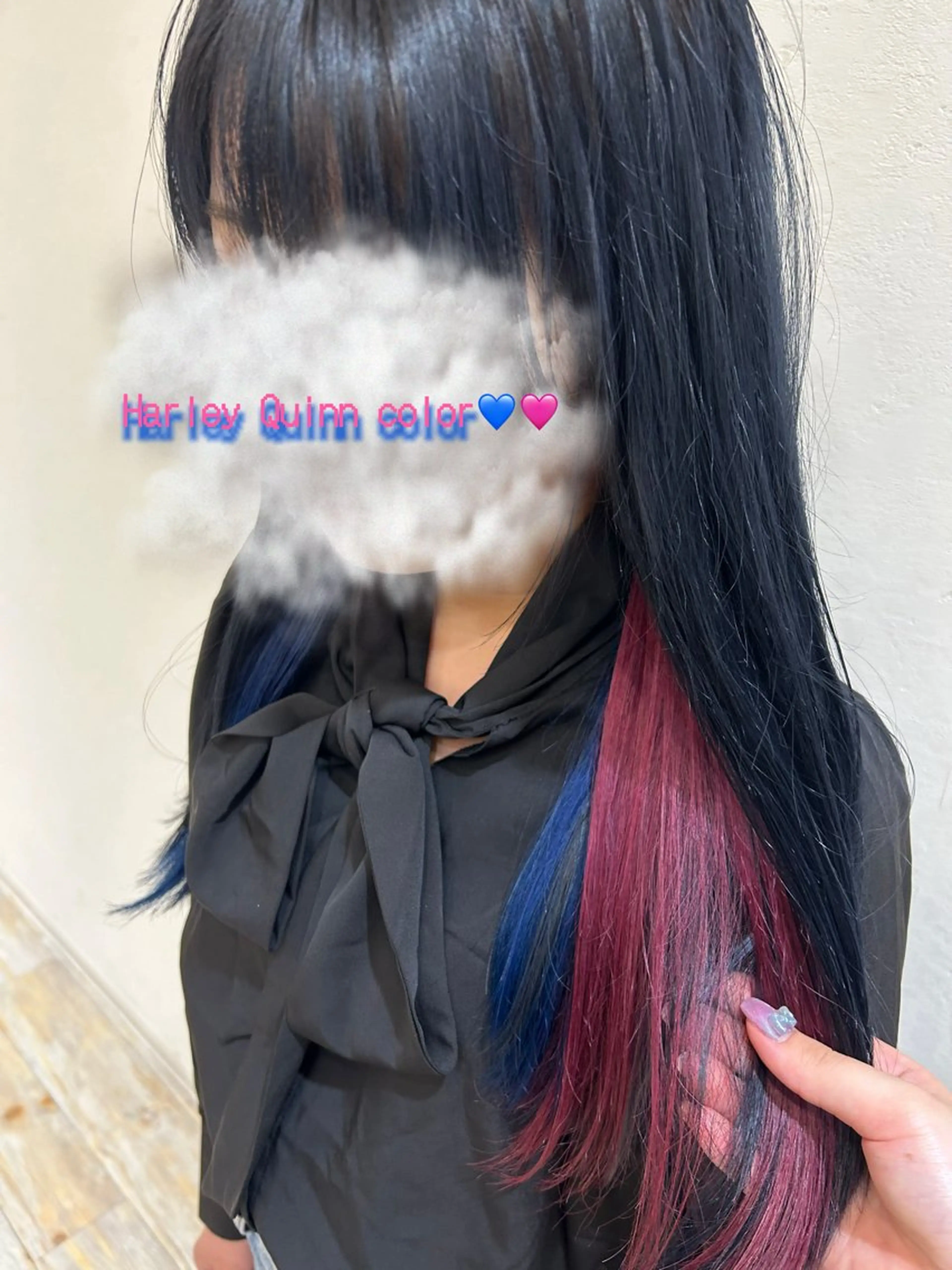 ロング そら୨୧˖men's /デザインカラーのヘアスタイル