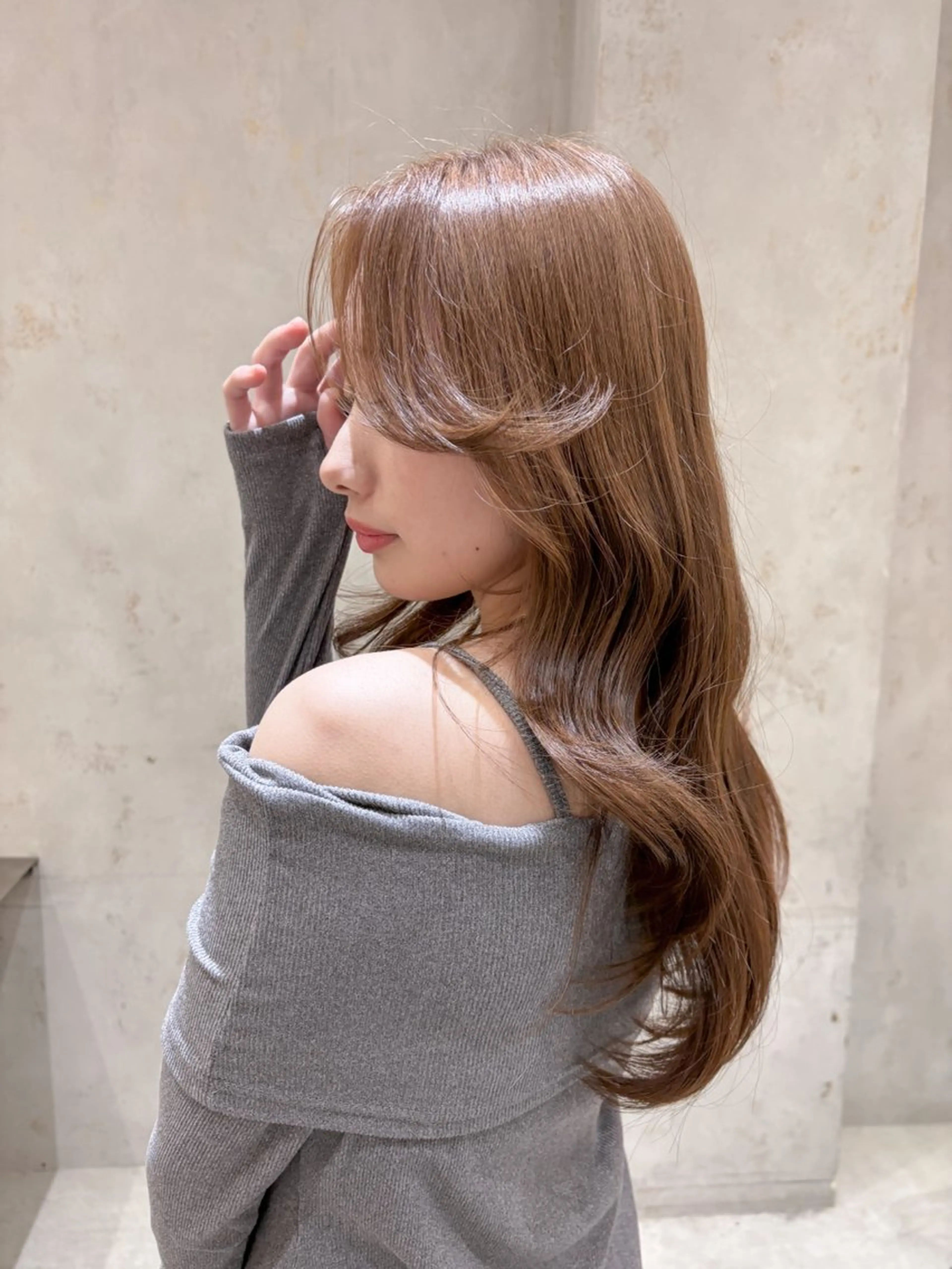 ロング カラー 似合せ/結べる レイヤー/遼祐のヘアスタイル